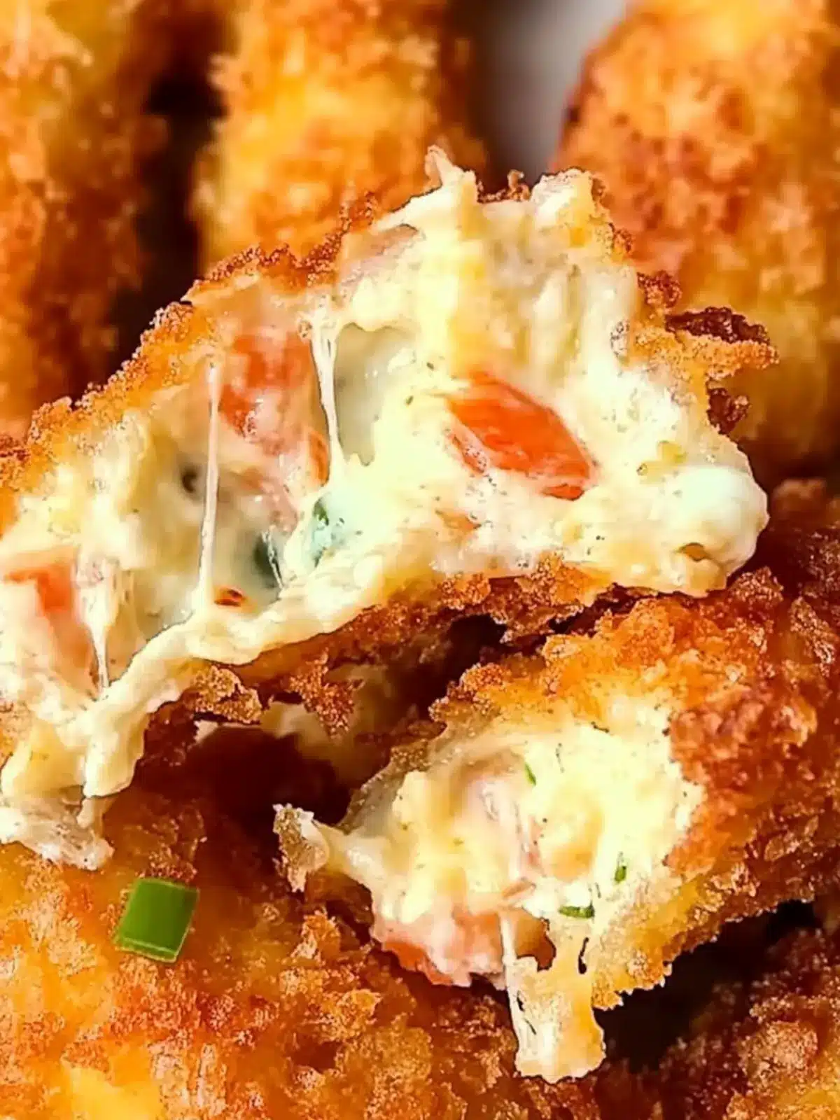 Crab Rangoon Mozzarella Sticks