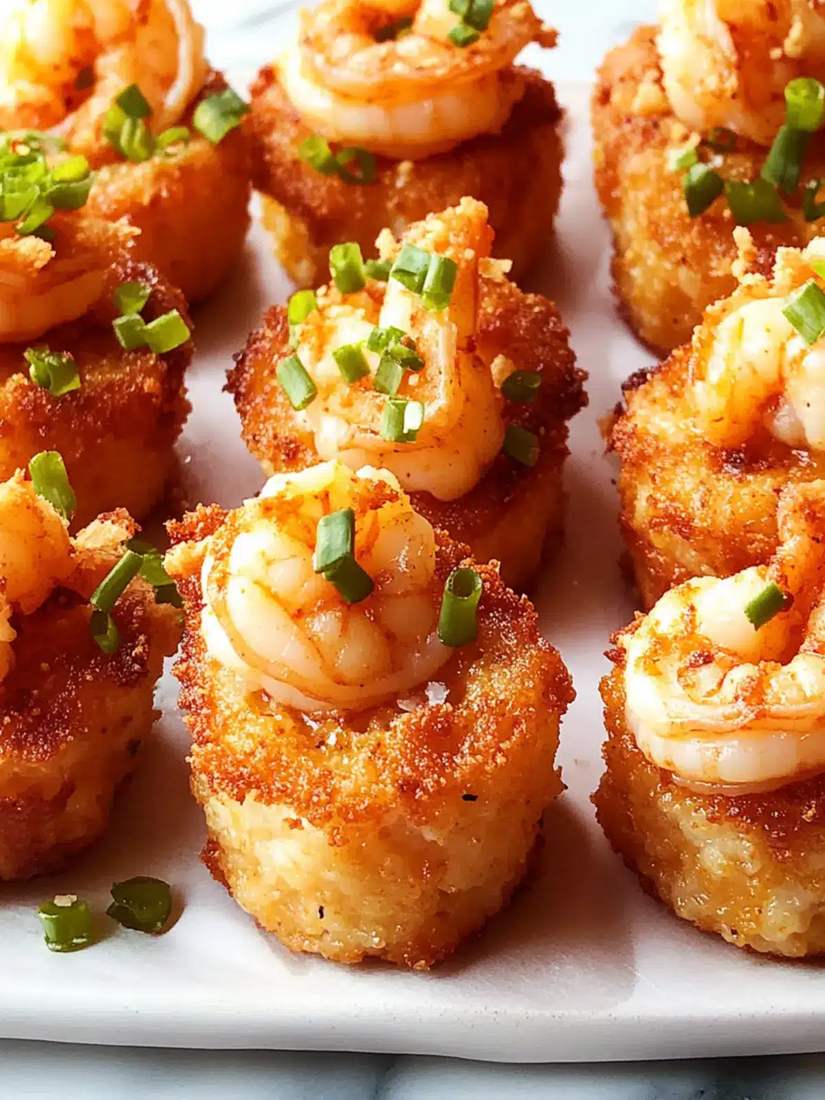 Cheesy Shrimp & Grits Bites