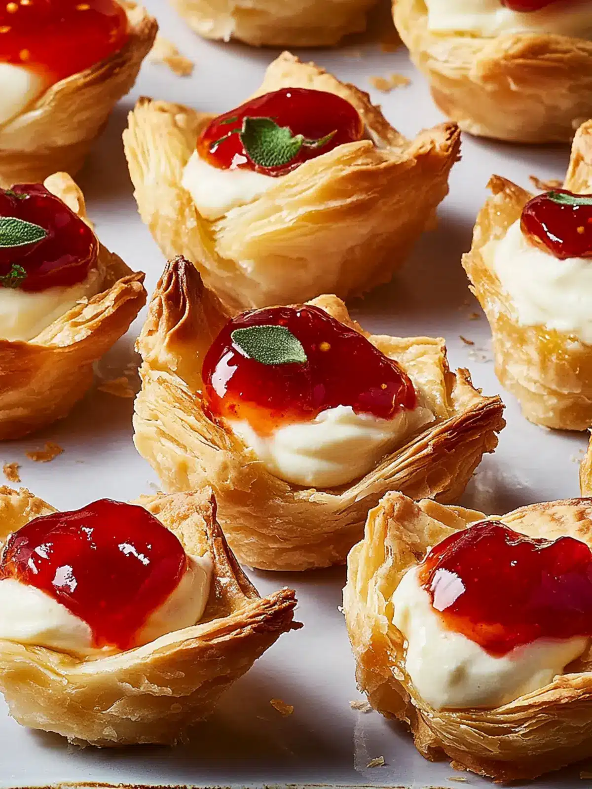 Pepper Jelly & Cream Cheese Bites