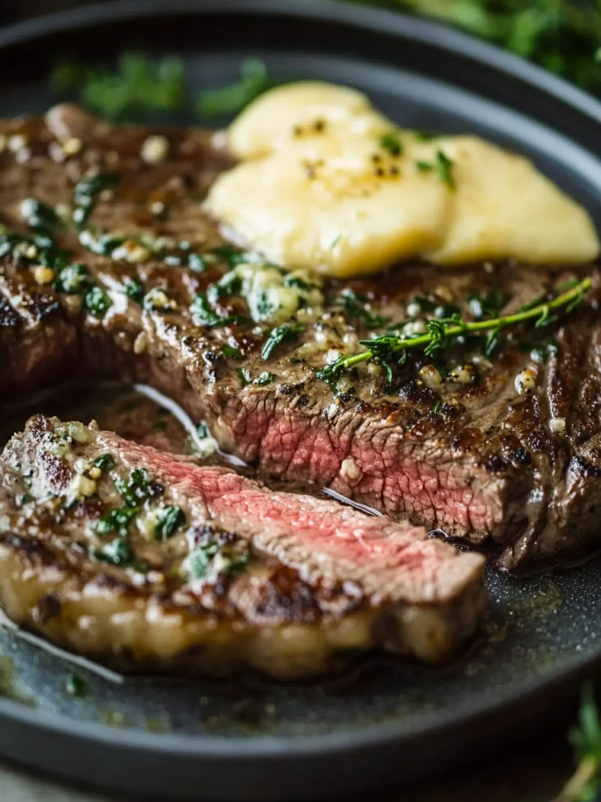 Easy Garlic Butter Steak at Home