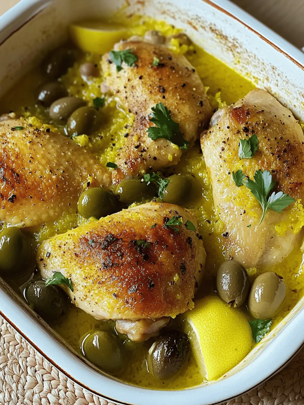 Claudia Roden's Chicken with Olives and Lemon: A Flavorful Feast 4 Claudia Roden's Chicken with Olives and Lemon