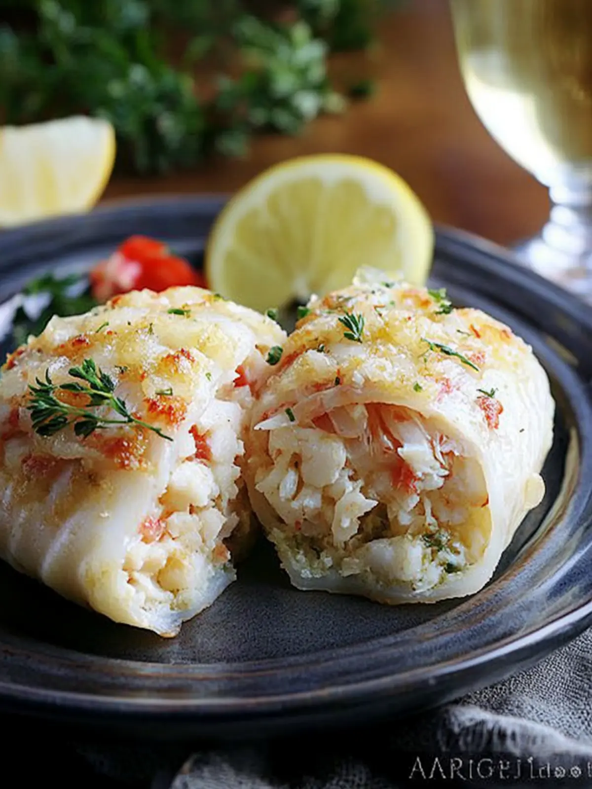 Crab Stuffed Whitefish