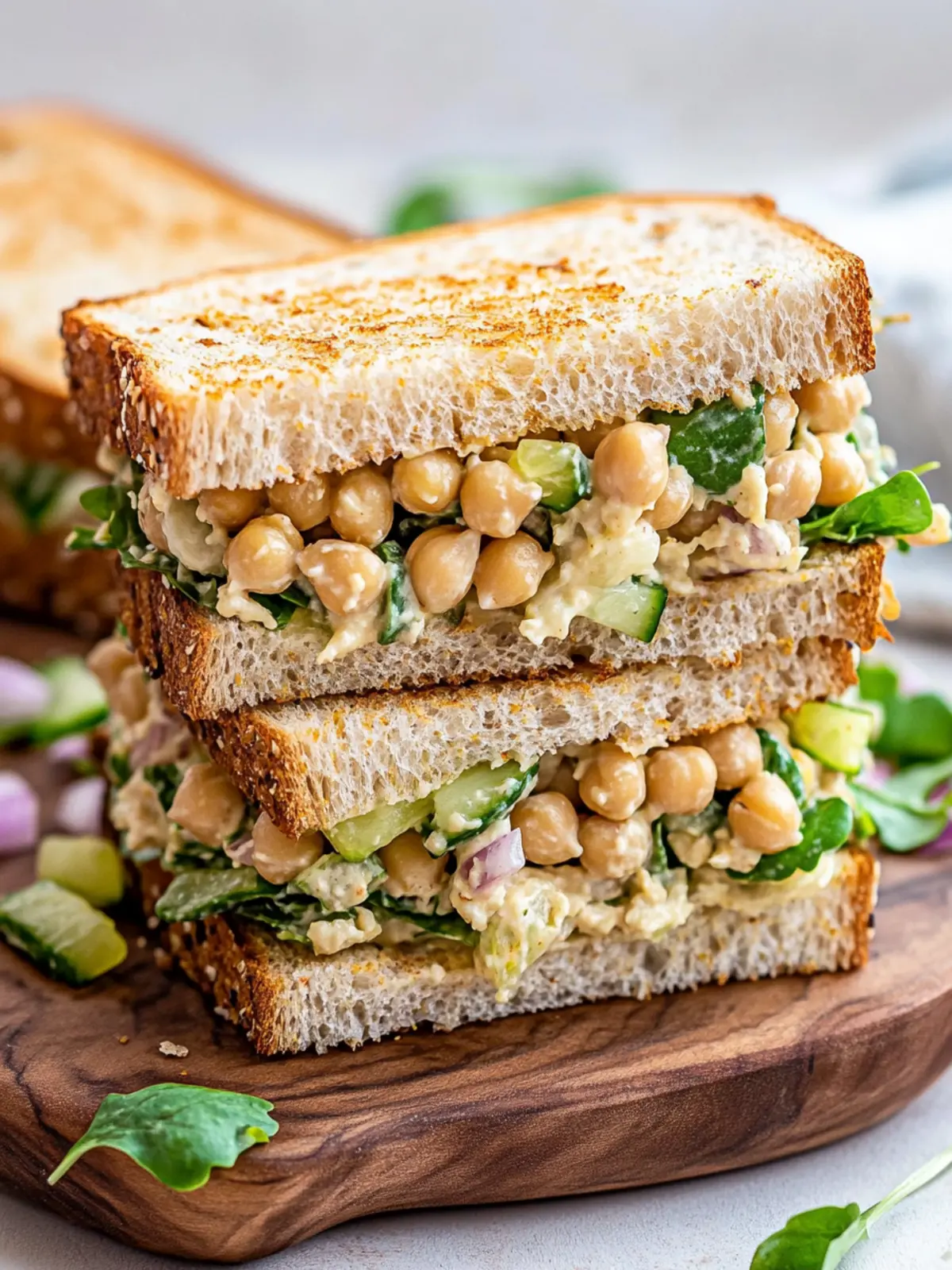 Chickpea Salad Sandwich