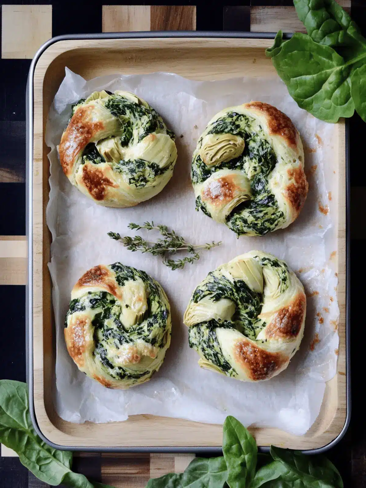 Melt-in-Your-Mouth Spinach Artichoke Swirls to Wow Guests 3 Spinach Artichoke Swirls