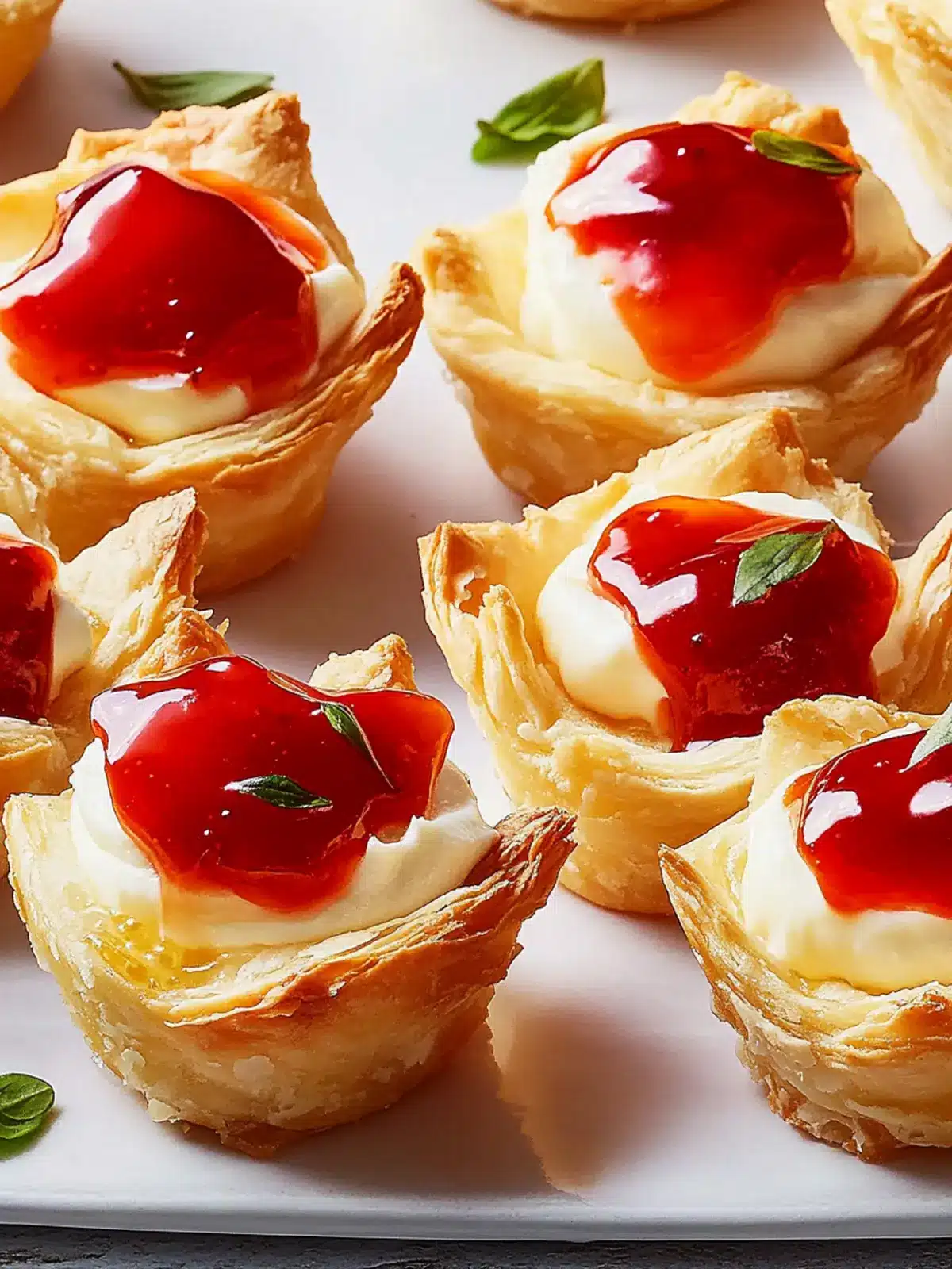 Pepper Jelly & Cream Cheese Bites