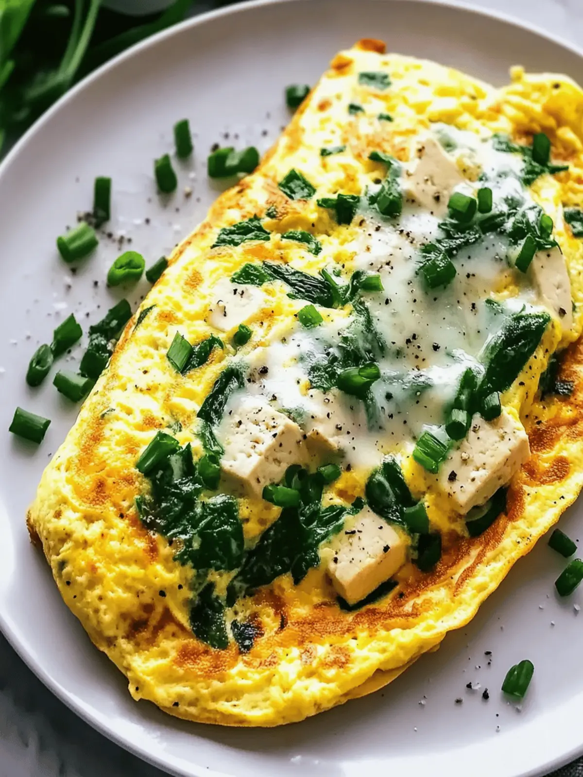 Quick Vegan Tofu Omelette