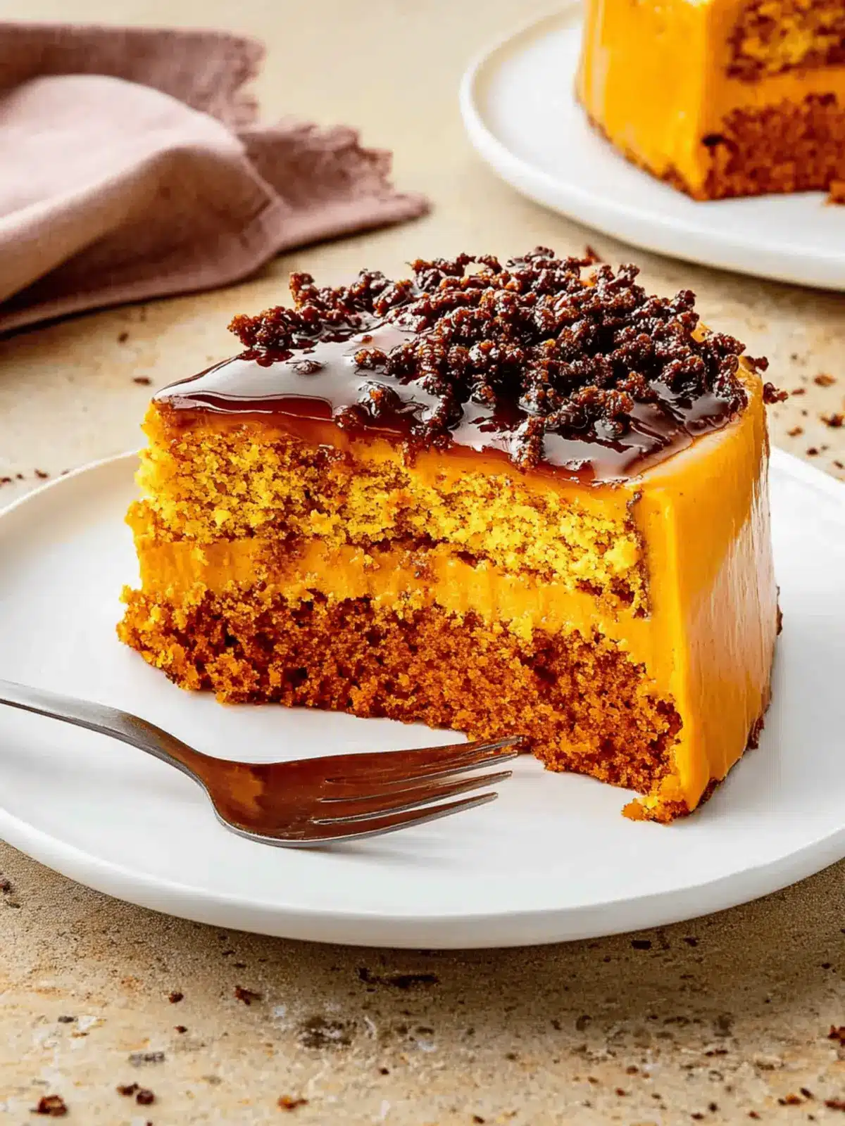 Brazilian Carrot Cake: A Simple Indulgent Delight to Savor 3 Brazilian Carrot Cake