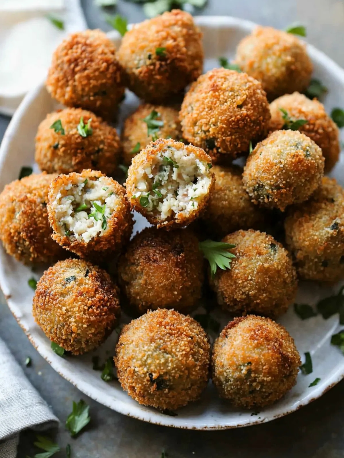 Crispy Fried Boudin Balls