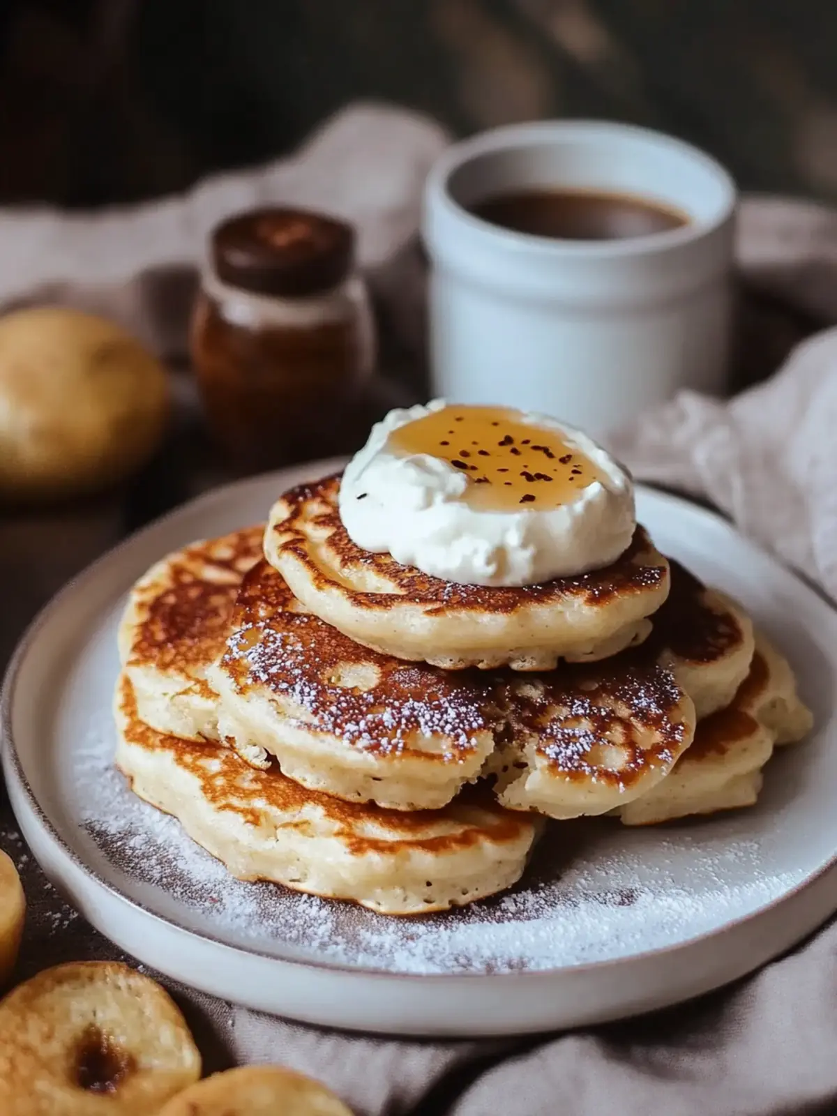 Cottage Cheese Pancakes