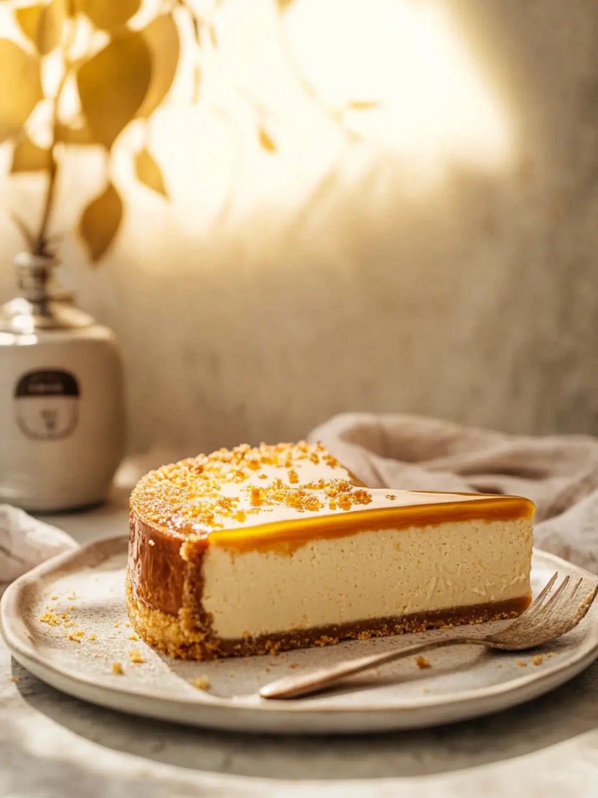 Decadent Baked Salted Caramel Cheesecake You ll Crave Forever 2 Baked Salted Caramel Cheesecake