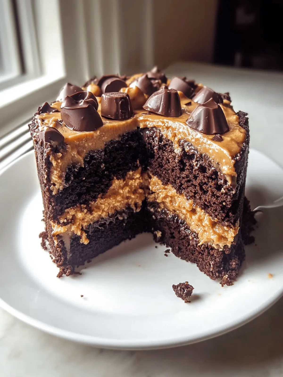 Mouthwatering Peanut Butter Cup Dump Cake in Minutes 4 Peanut Butter Cup Dump Cake