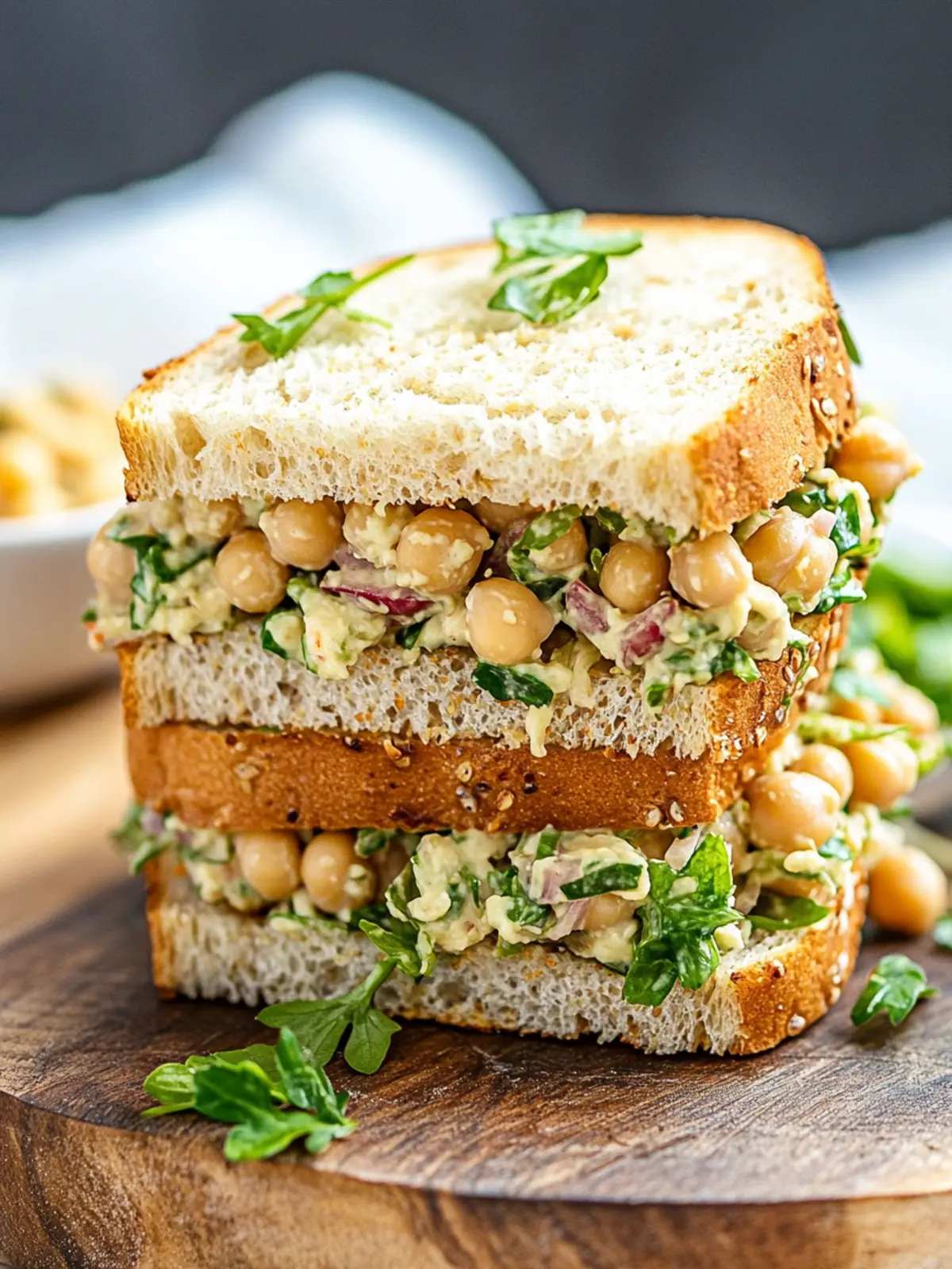 Chickpea Salad Sandwich