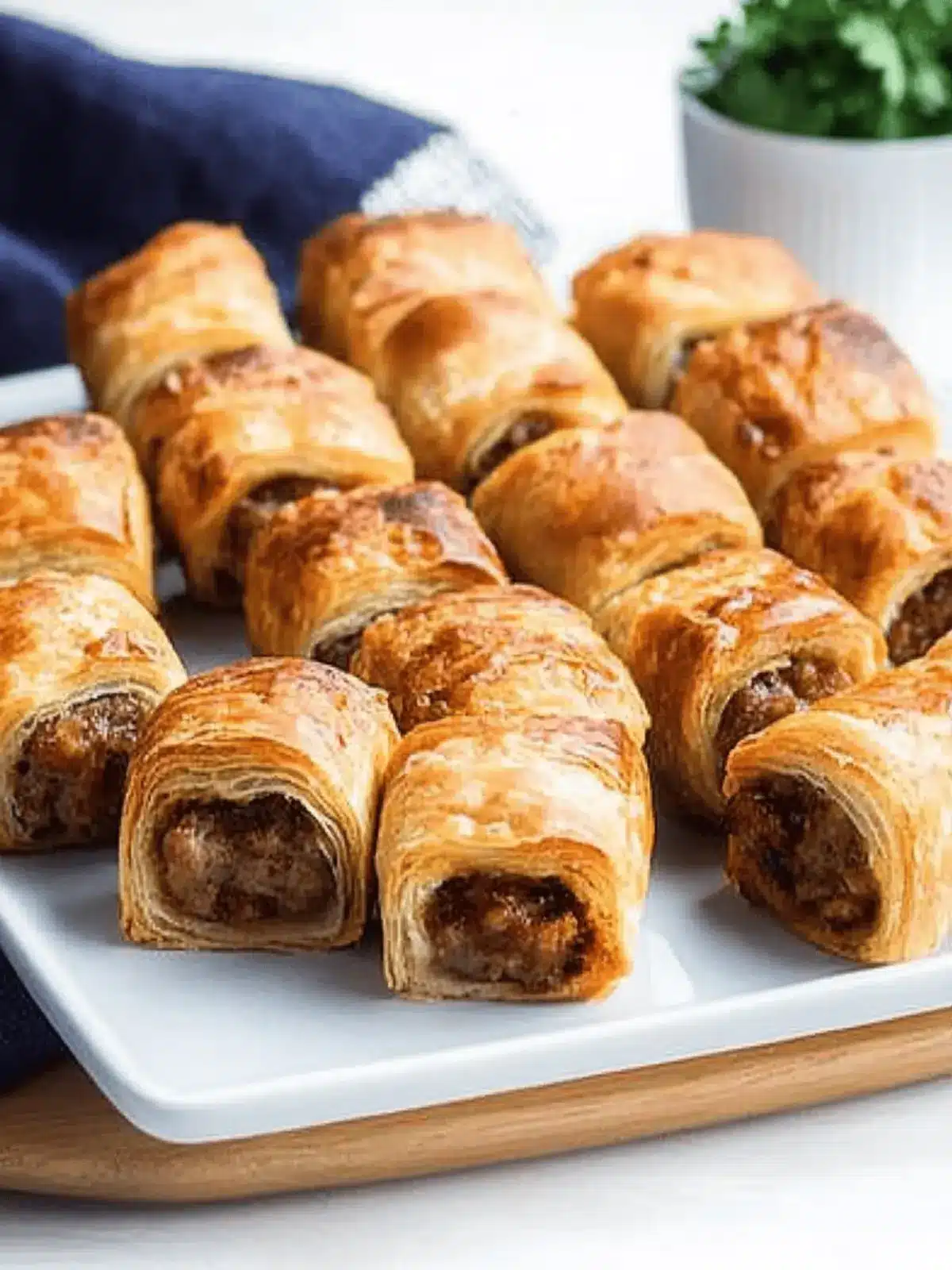 Savory Sausage Rolls Your New Favorite Party Snack 4 Sausage Rolls