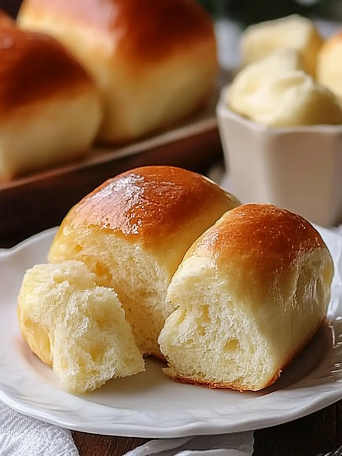 Butter Rich Dinner or Sandwich Rolls