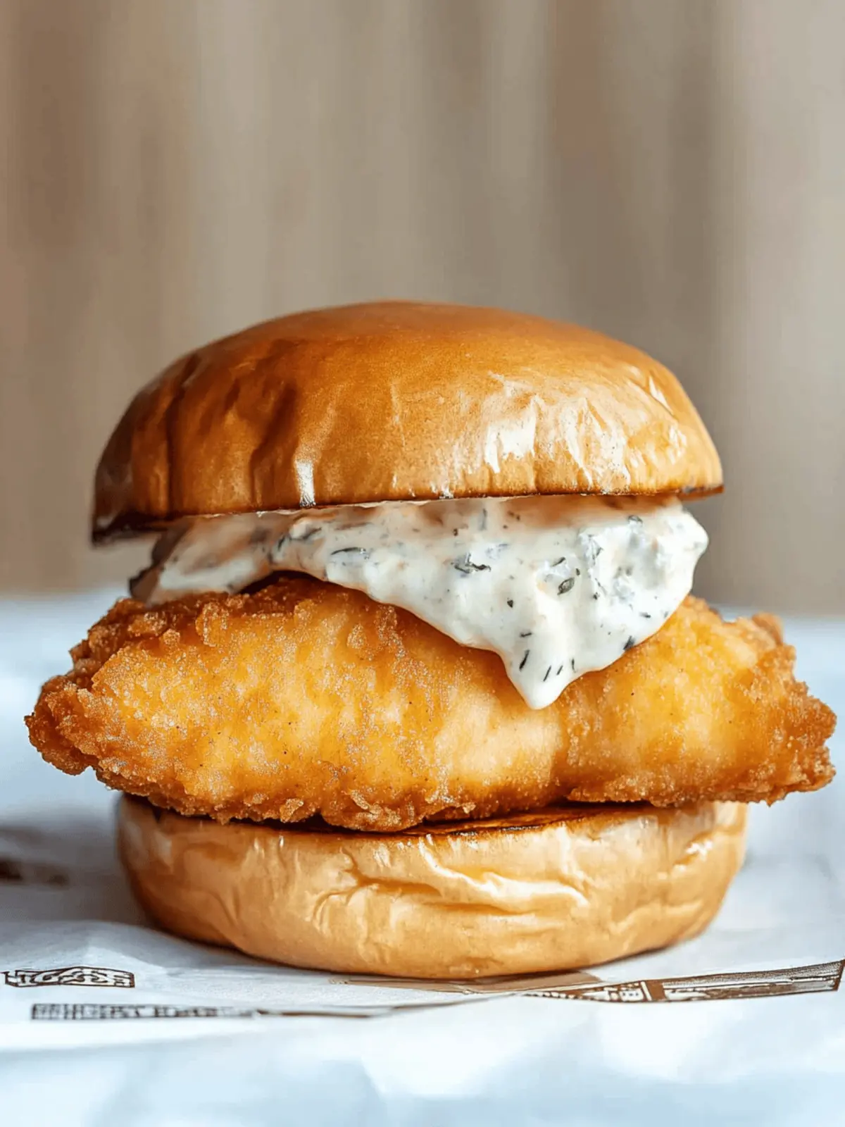 Irresistible Fried Cod Fish Sandwich with Homemade Tartar Sauce 3 Fried Cod Fish Sandwich