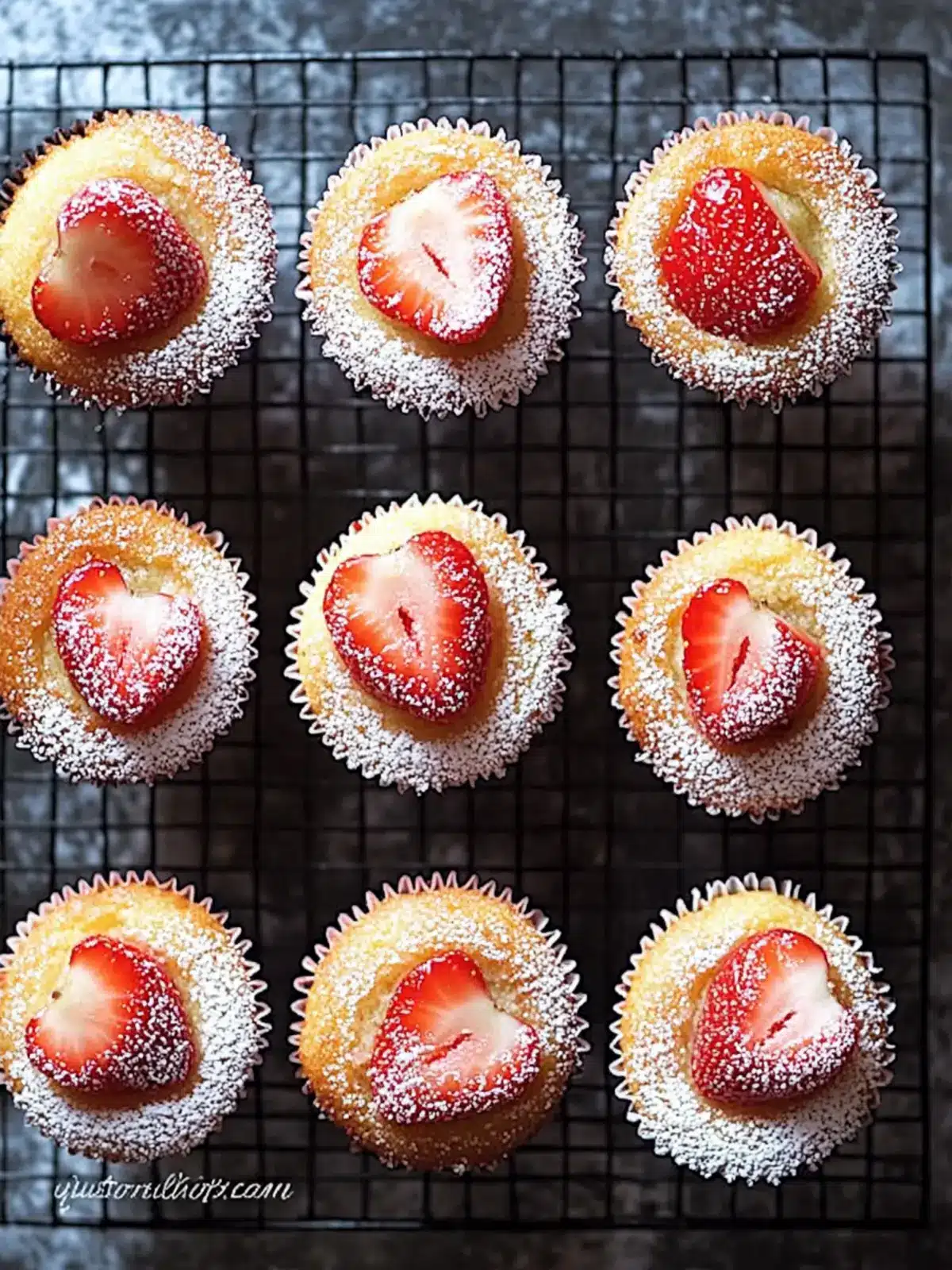 Strawberry Friands