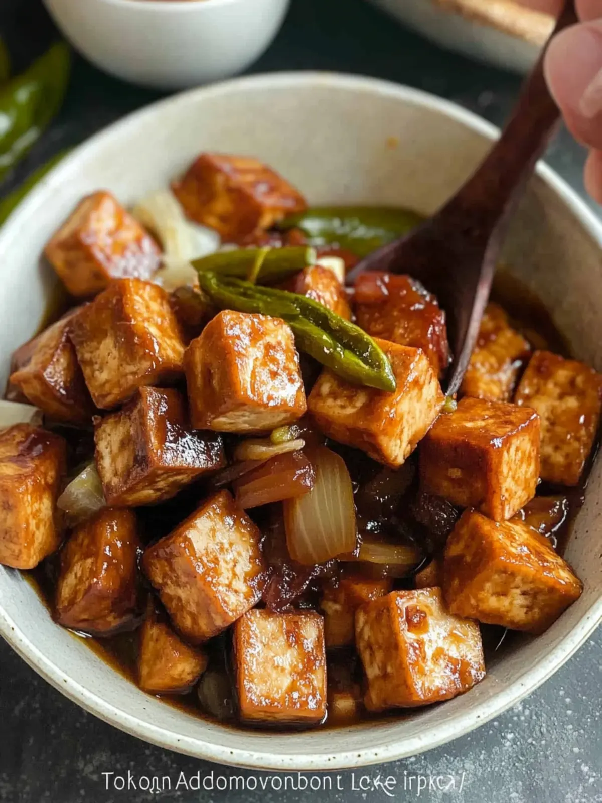 Tofu Adobo (Filipino Adobong Tokwa)