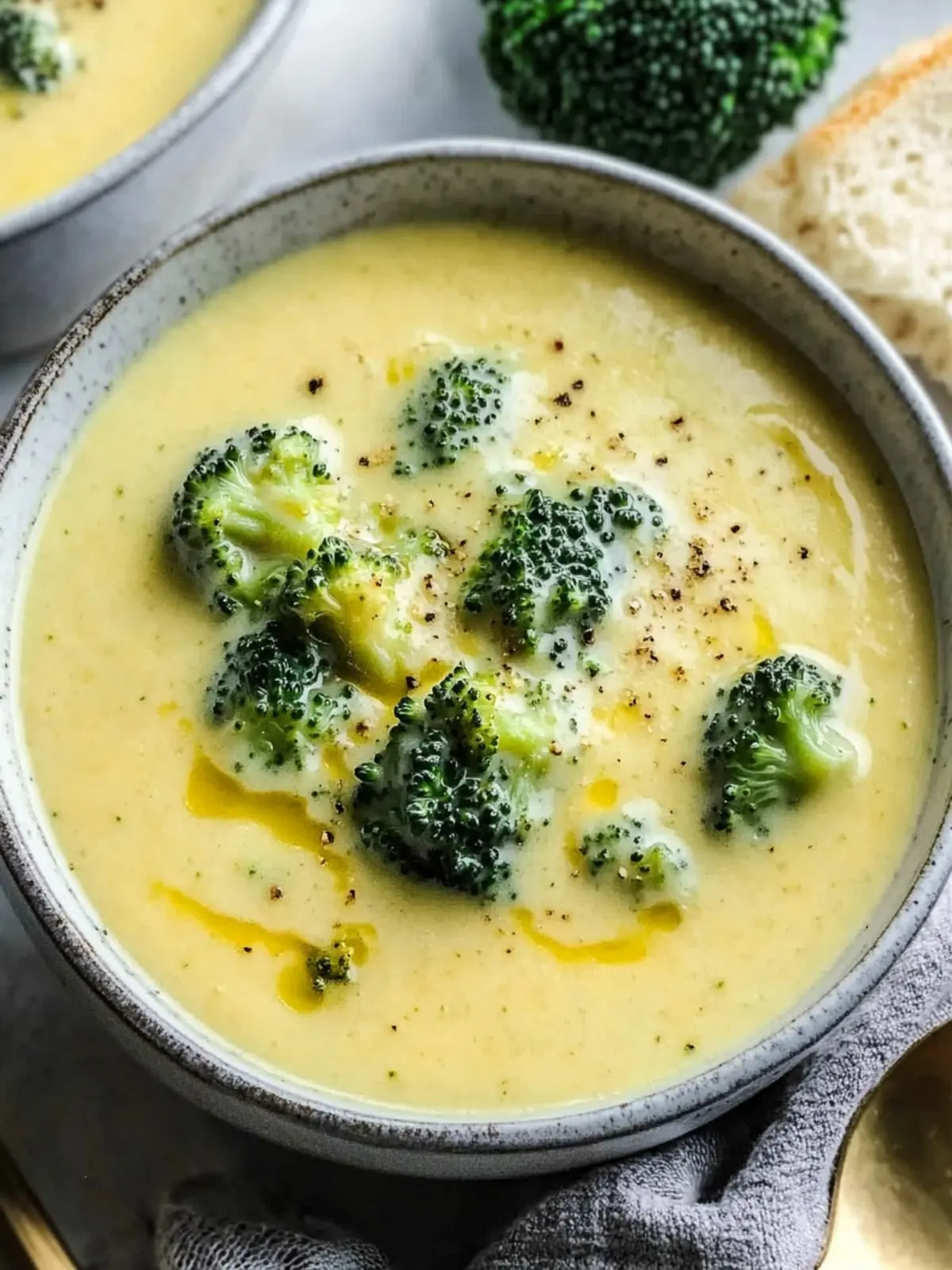 Dreamy Dairy Free Broccoli Cheese Soup