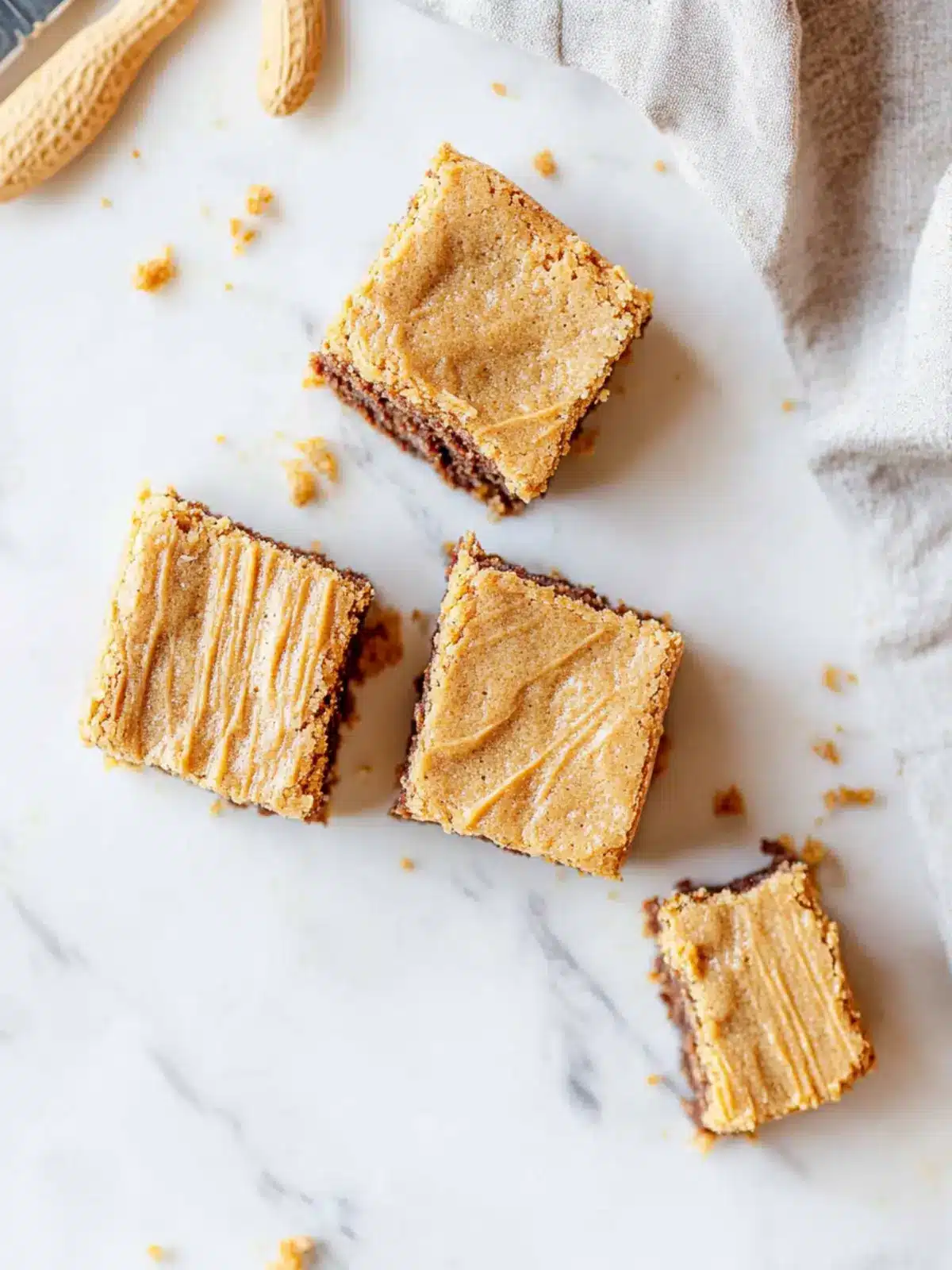 Peanut Butter Brownies
