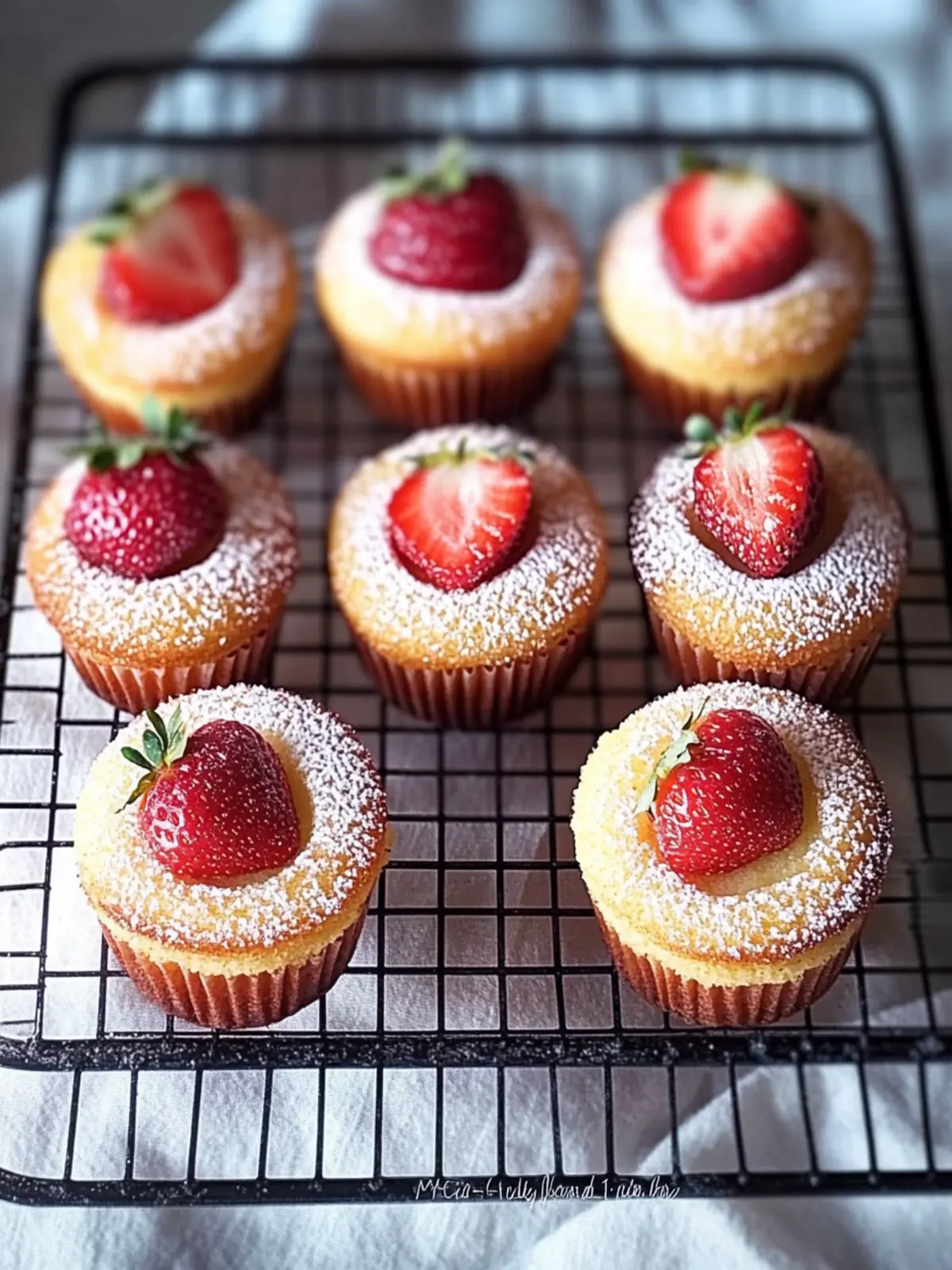 Strawberry Friands