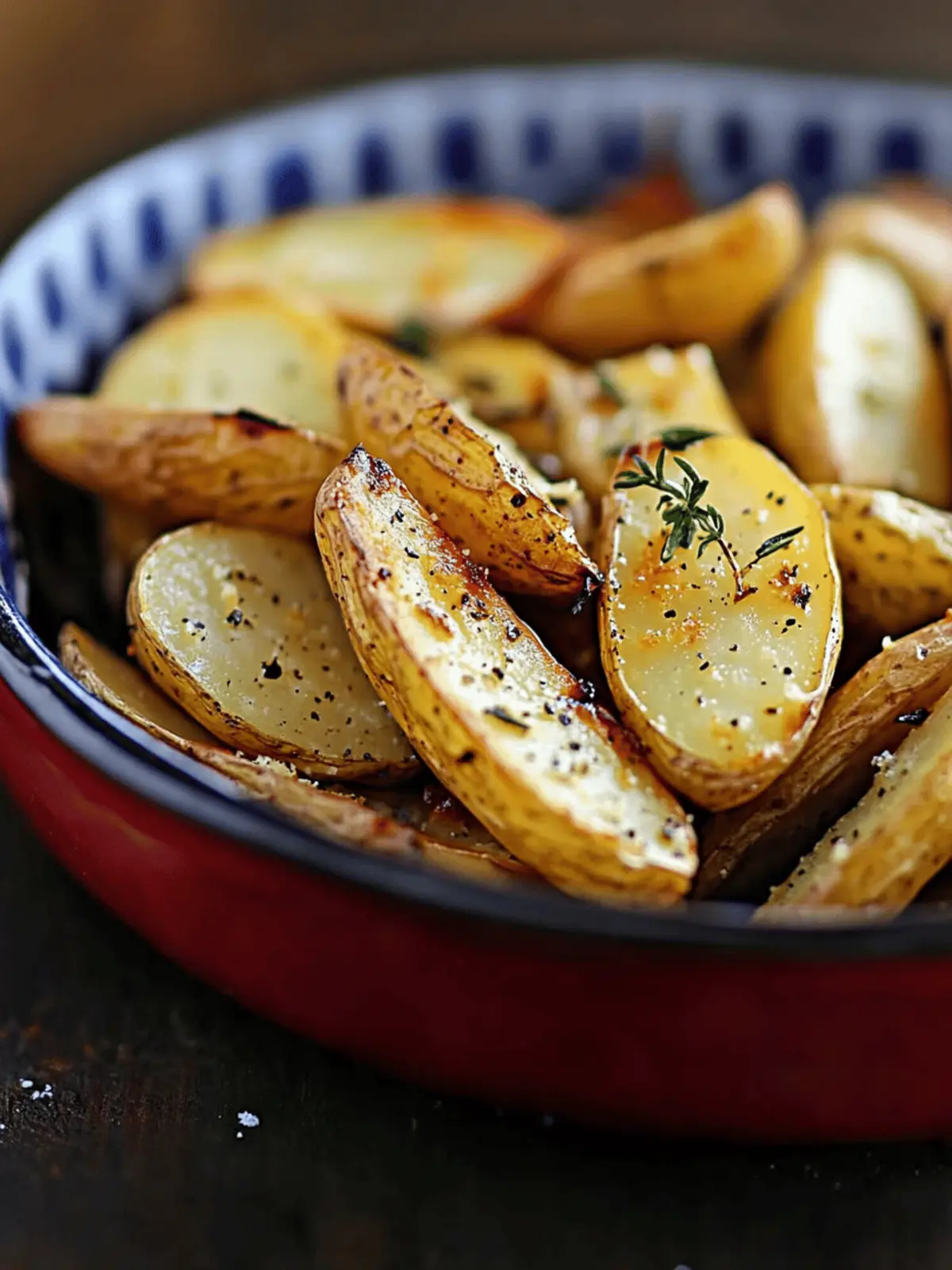 Lemon Roasted Fingerling Potatoes