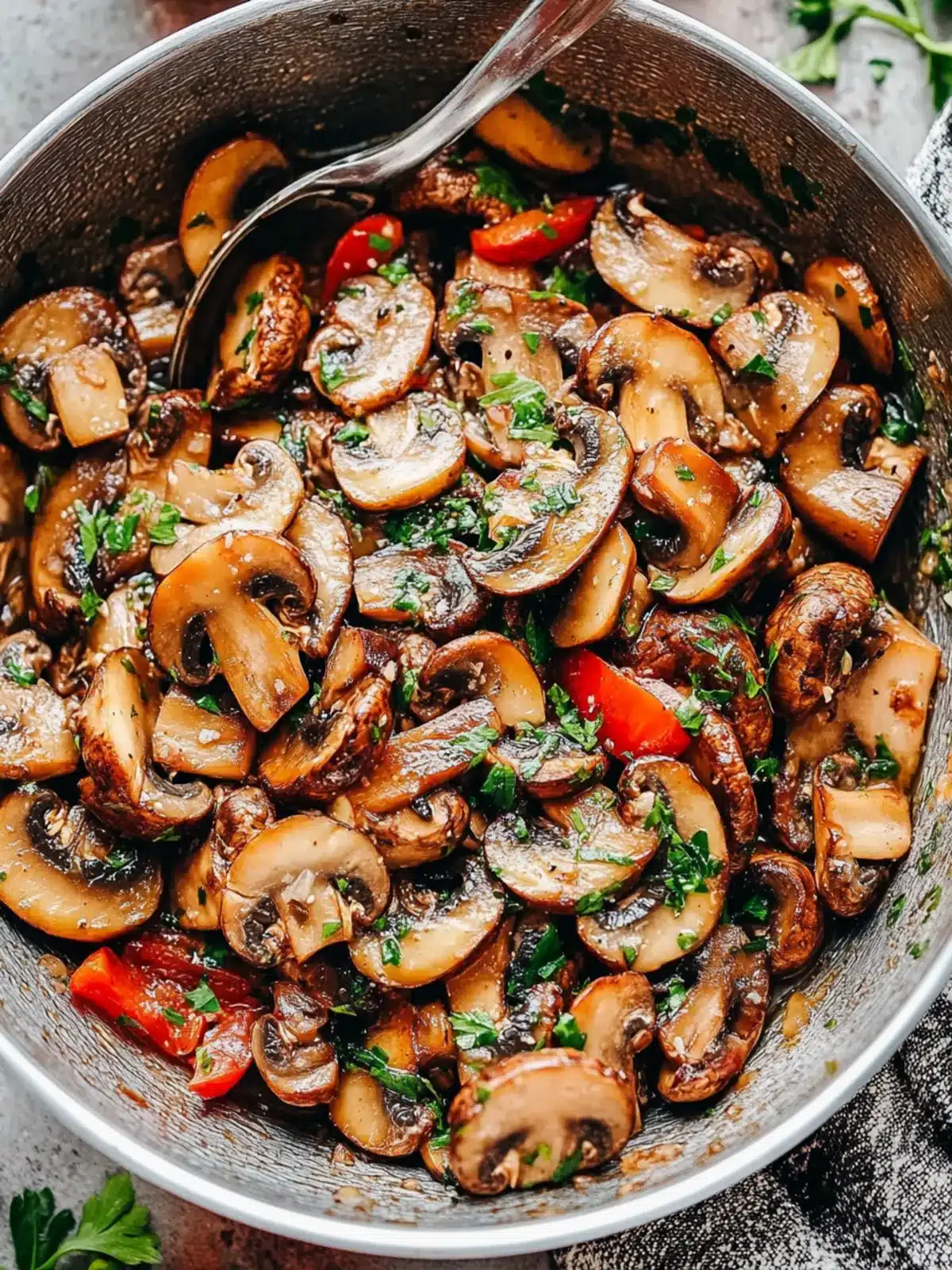 Italian Sauteed Mushrooms