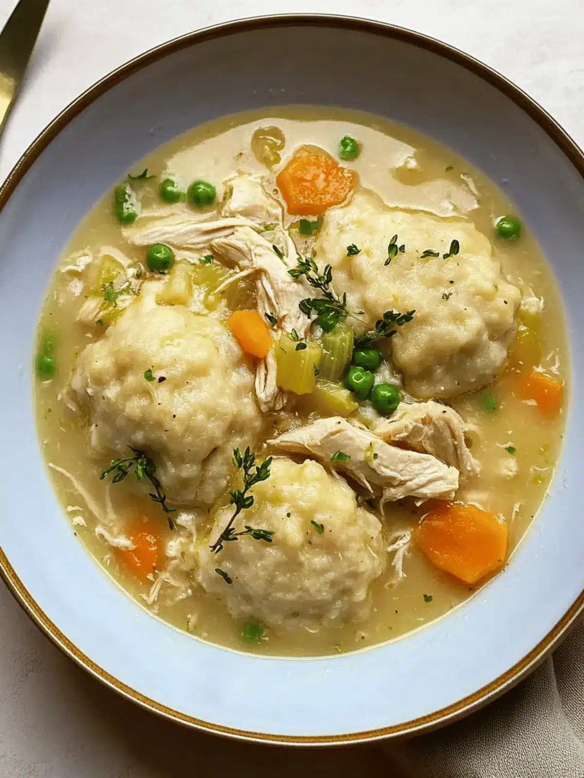 Instant Pot Chicken and Dumplings