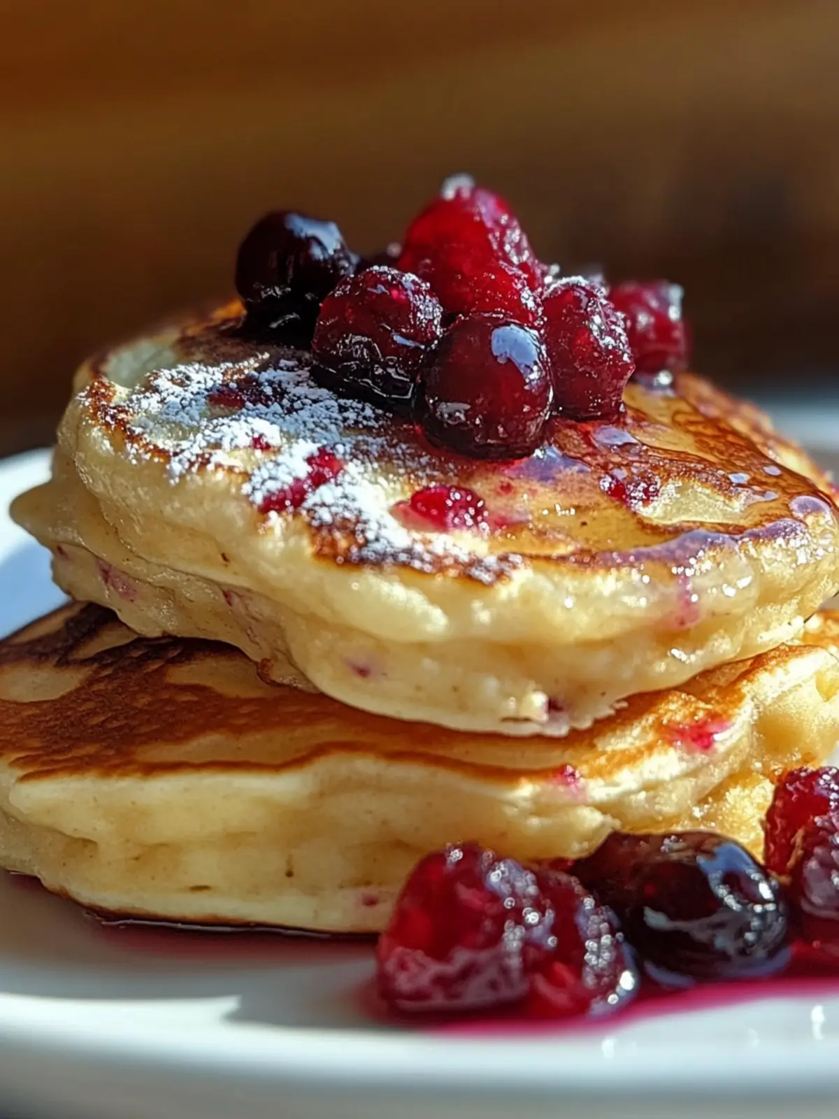 Cranberry-Orange Pancakes