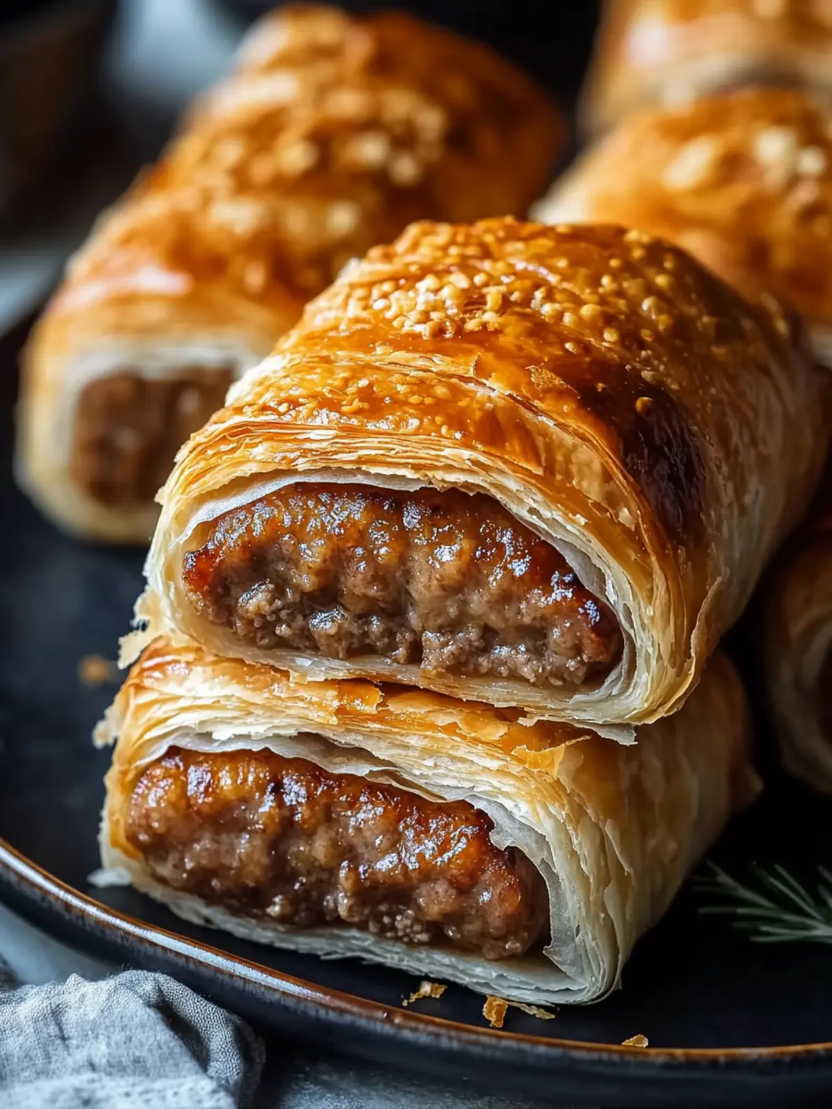 B85 Beef Sausage Rolls