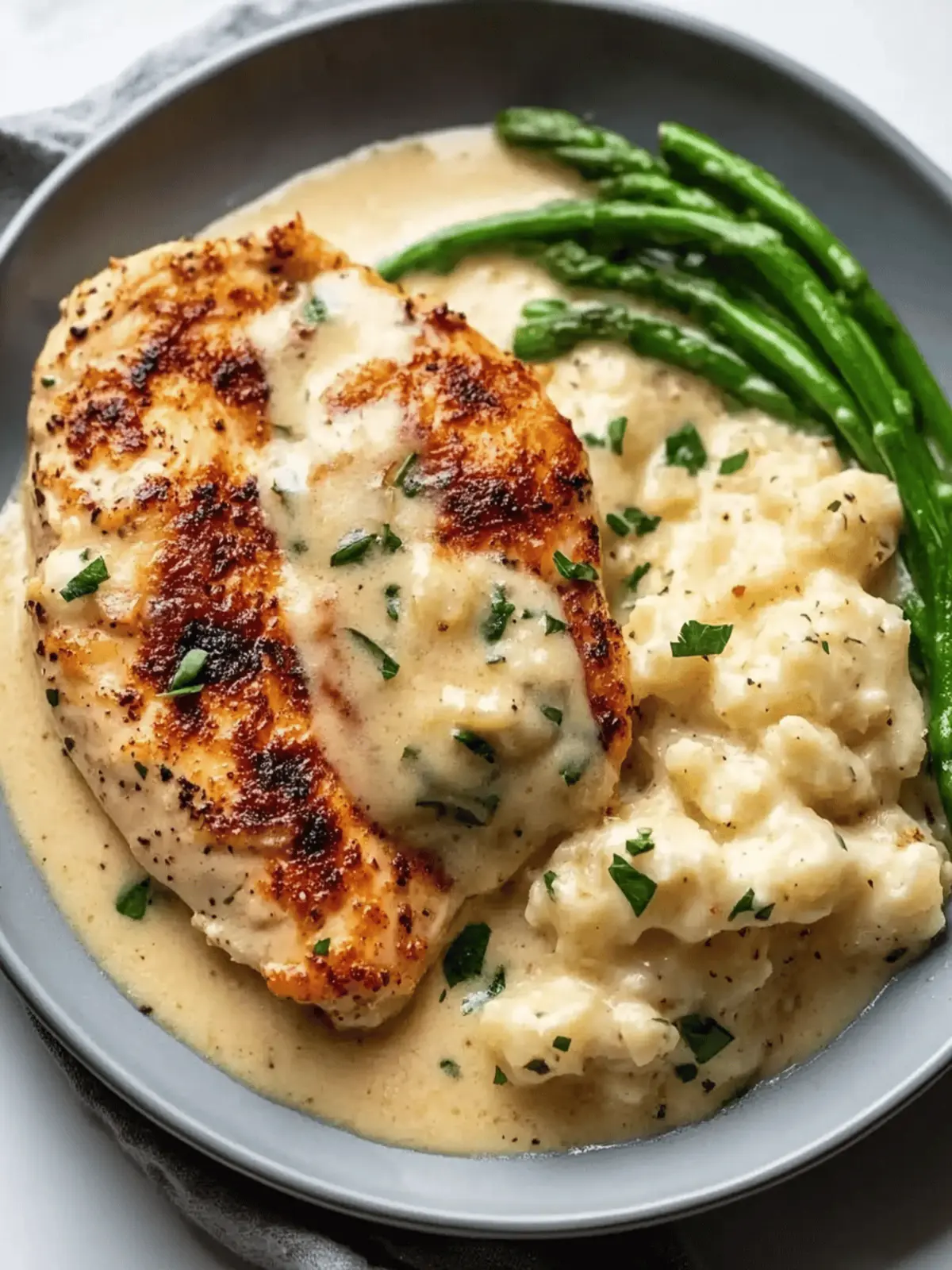 Mouthwatering Creamy Garlic Parmesan Chicken Breast Delight 3 Creamy Garlic Parmesan Chicken Breast