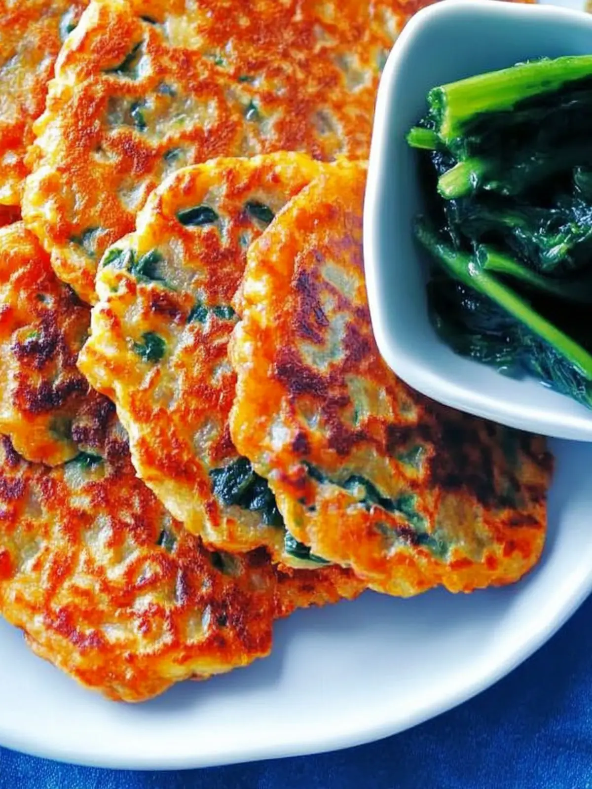 Crispy Kimchi Pancakes