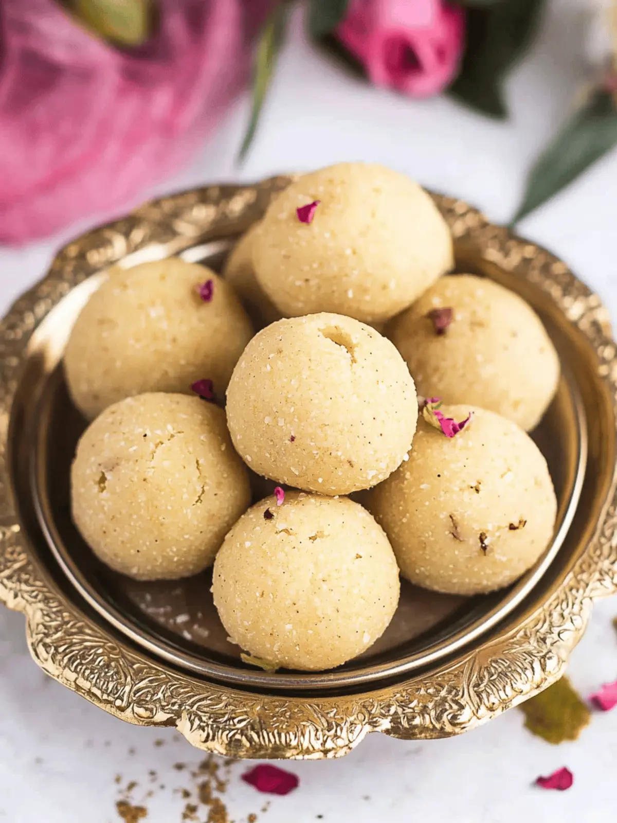 Melt-in-Your-Mouth Rava Coconut Laddu for Festive Bliss 4 Rava Coconut Laddu