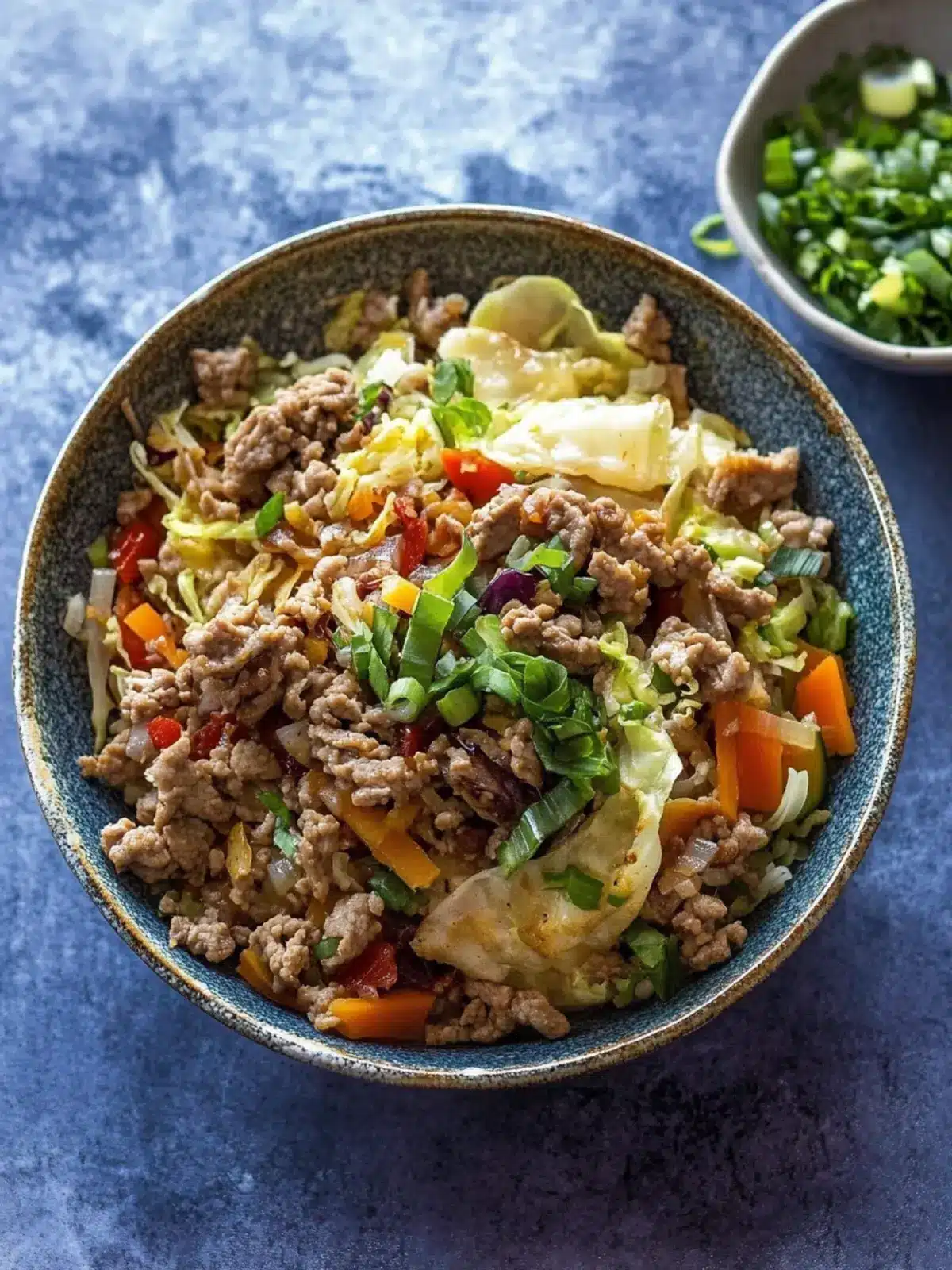 {KETO} Egg Roll in a Bowl