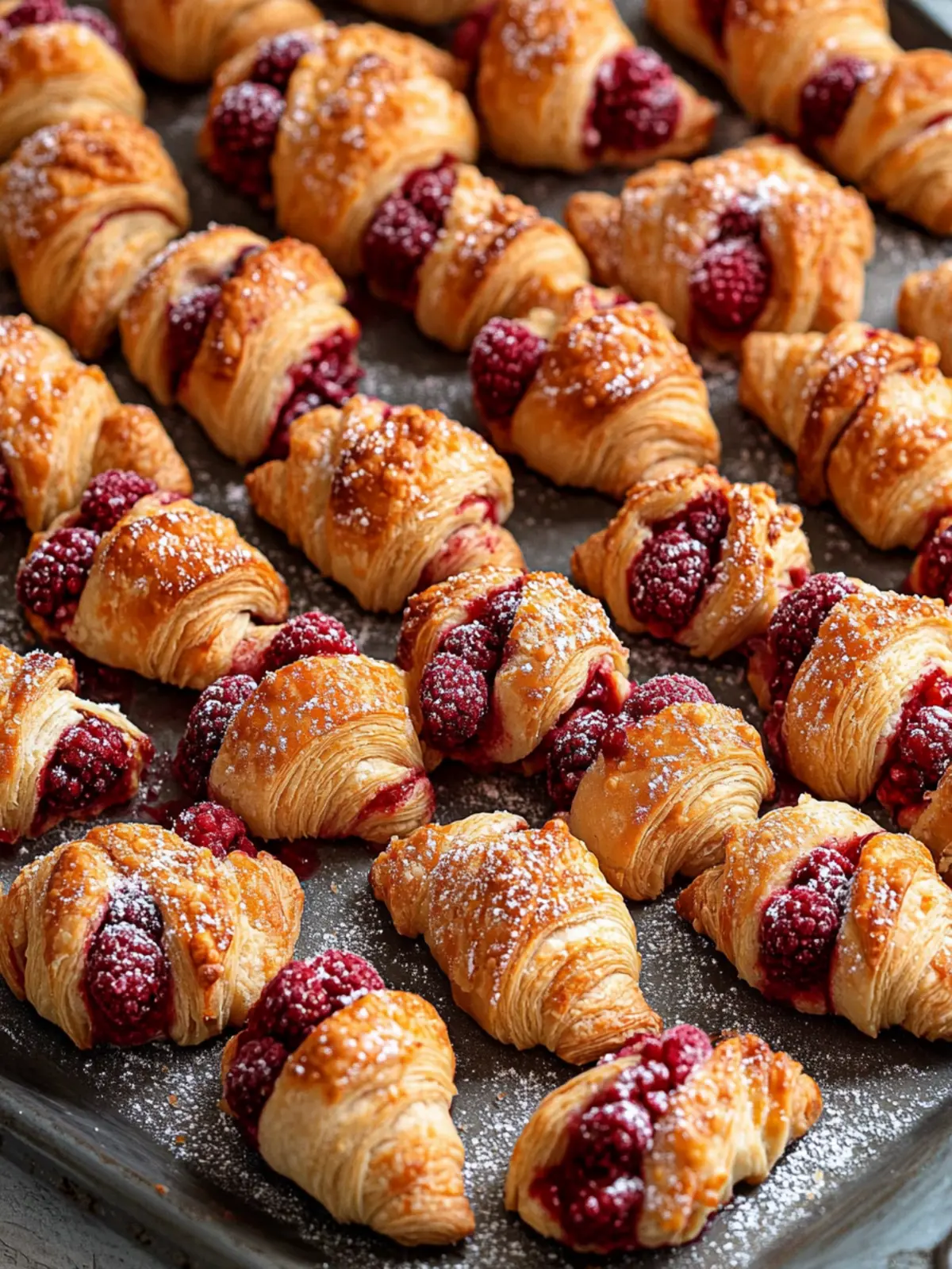 Classic Jewish Raspberry Rugelach