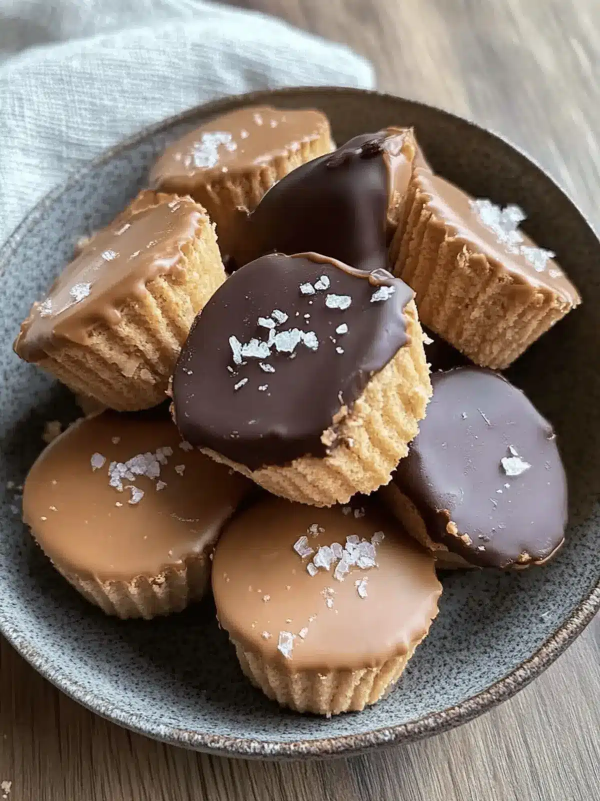 Healthy Twix Cups (Vegan)