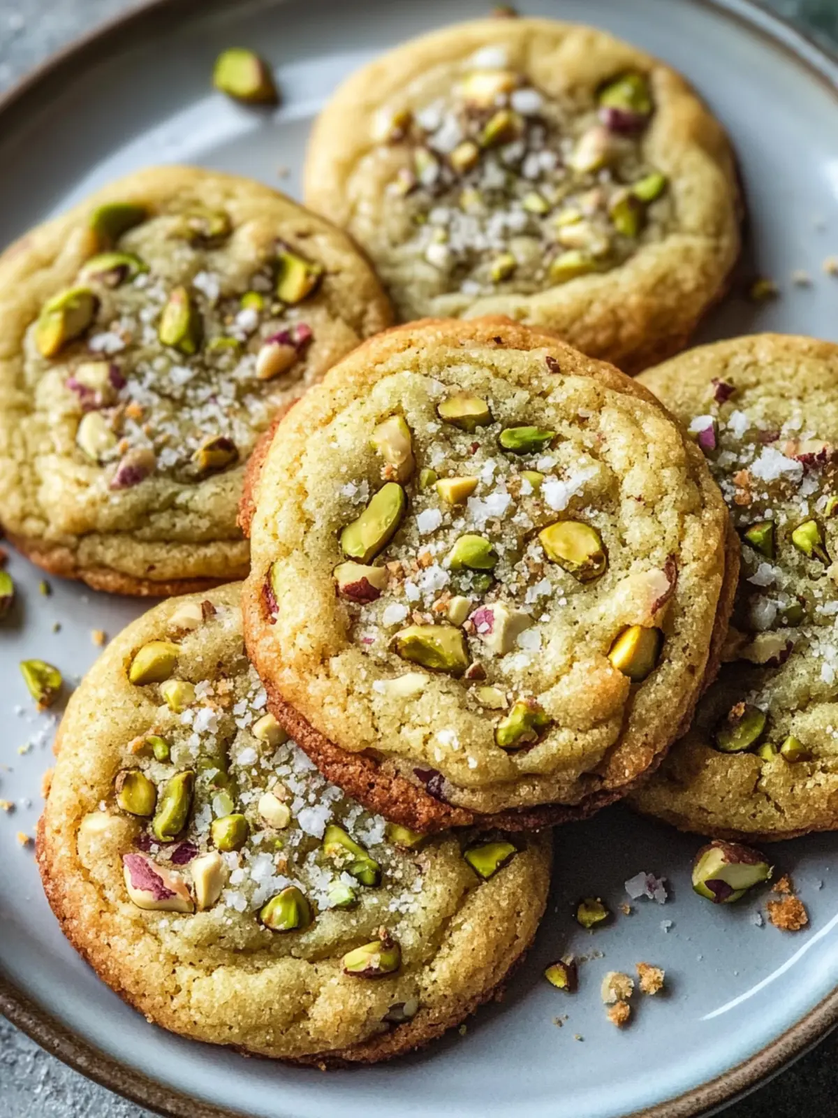 Soft & Chewy Pistachio Cookies