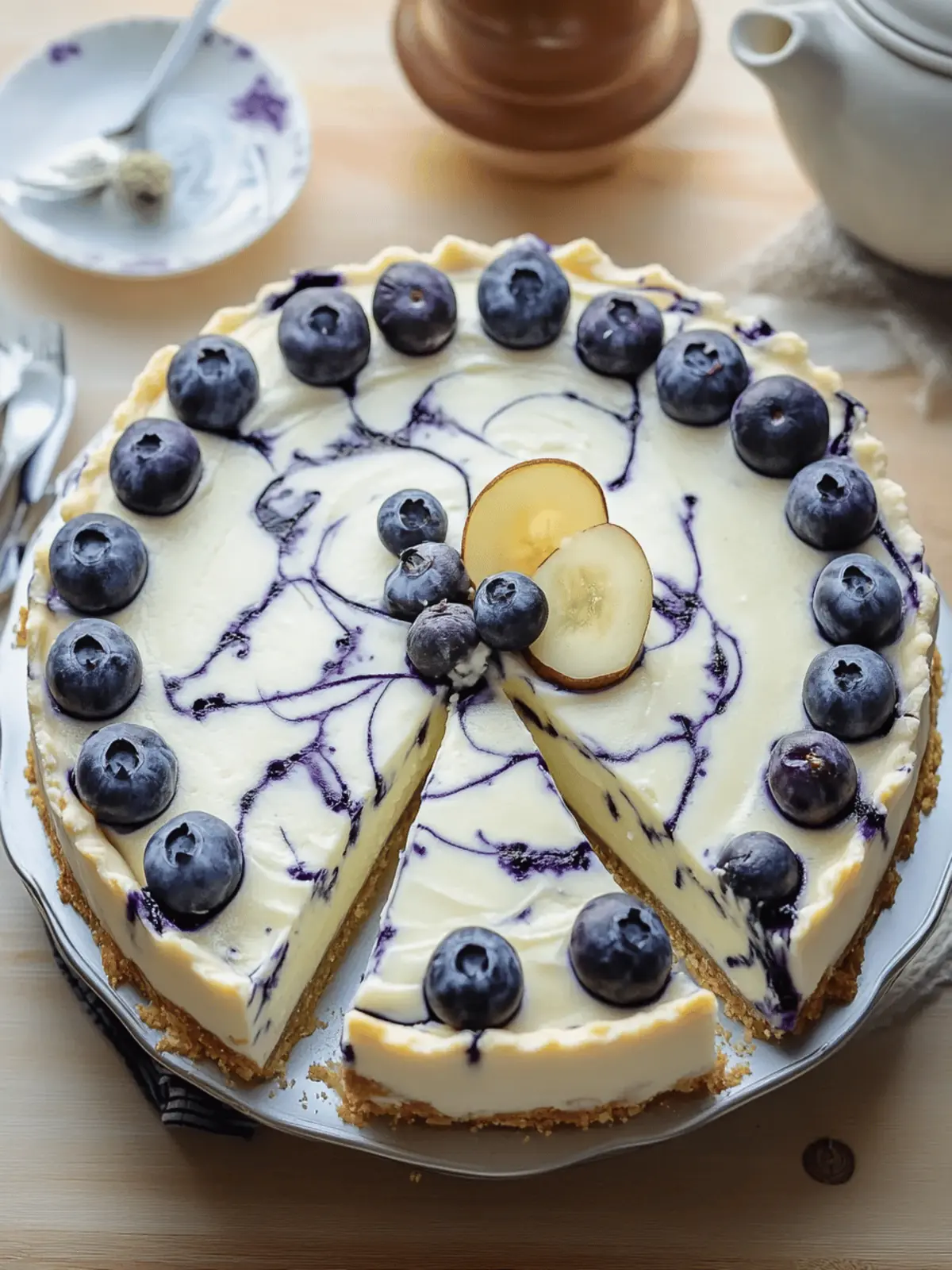 No Bake Blueberry Pie   Your Easy Summer Dessert Delight