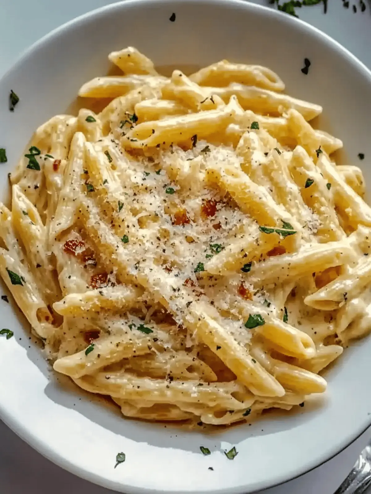 One Pot Creamy Garlic Pasta That's Ready in 10 Minutes 2 One Pot Creamy Garlic Pasta
