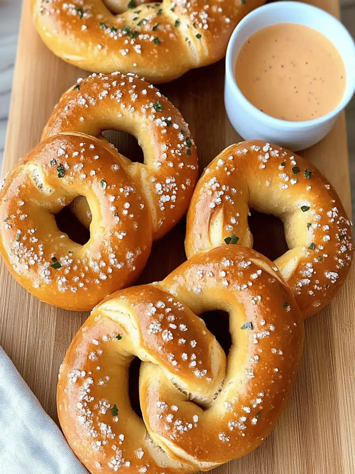 Homemade Soft Pretzels