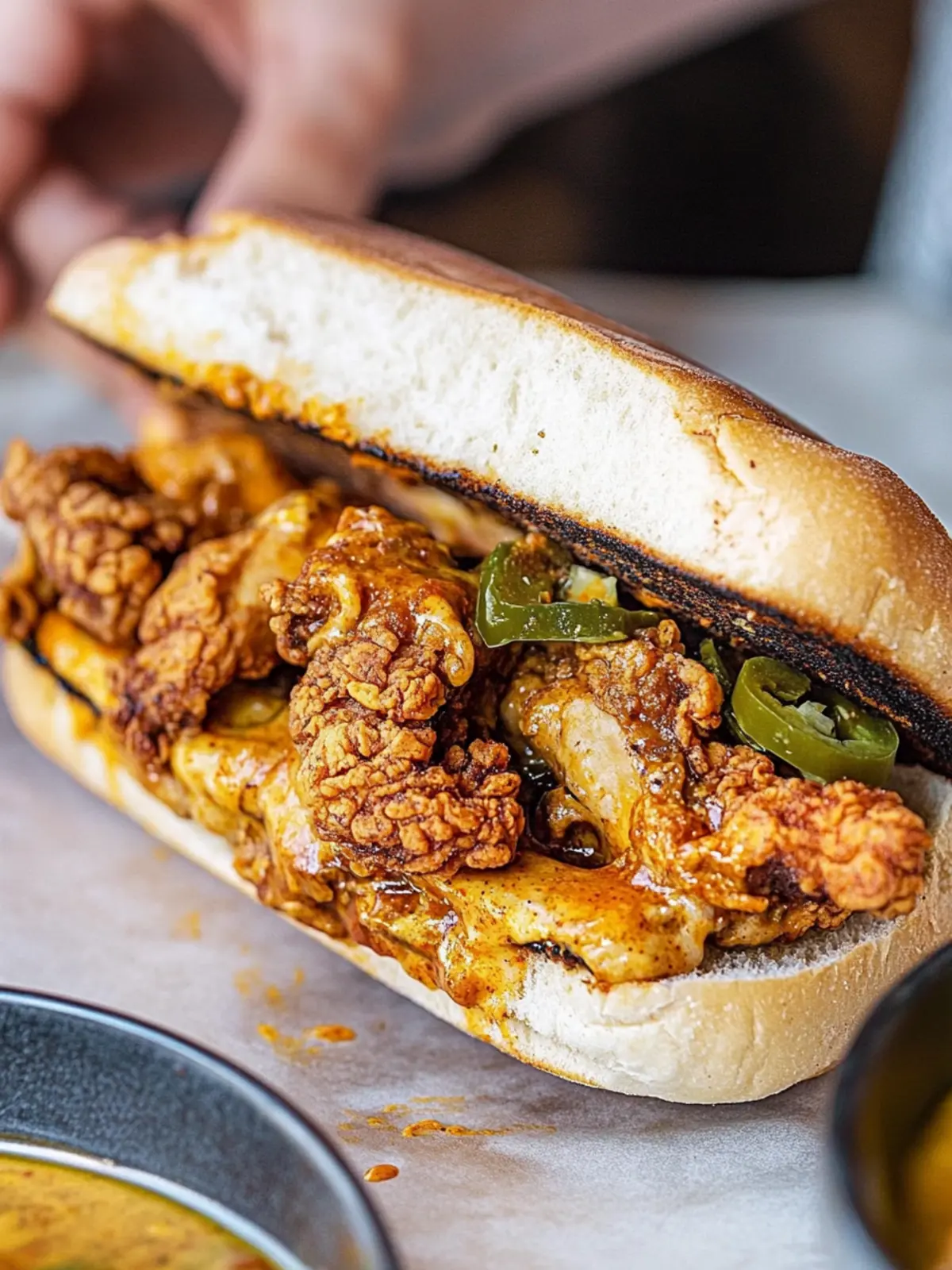 Nashville Hot Chicken Melt