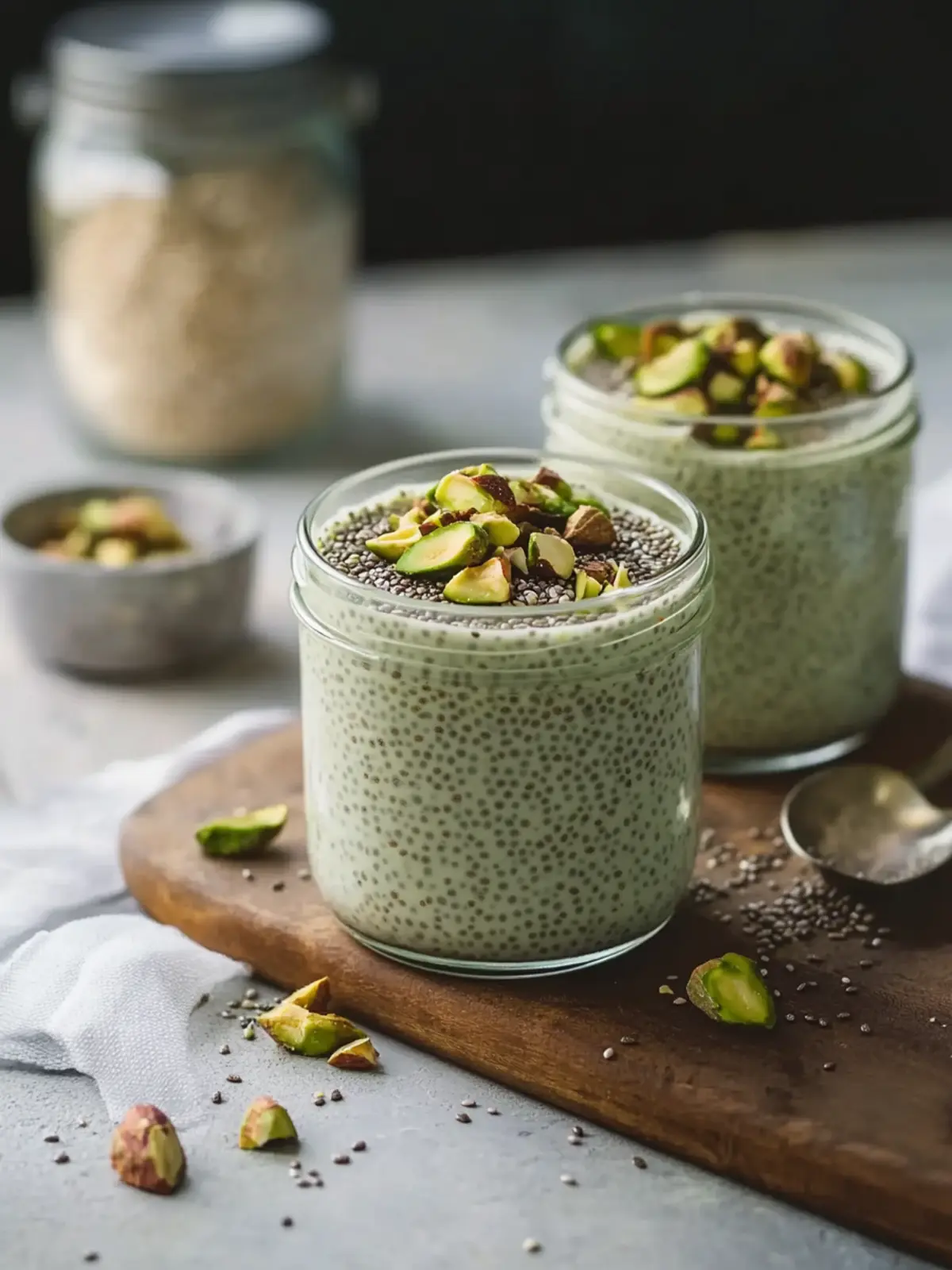 Pistachio Chia Pudding