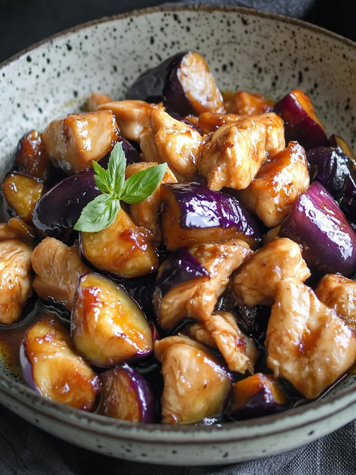 Scrumptious Chicken & Eggplant
