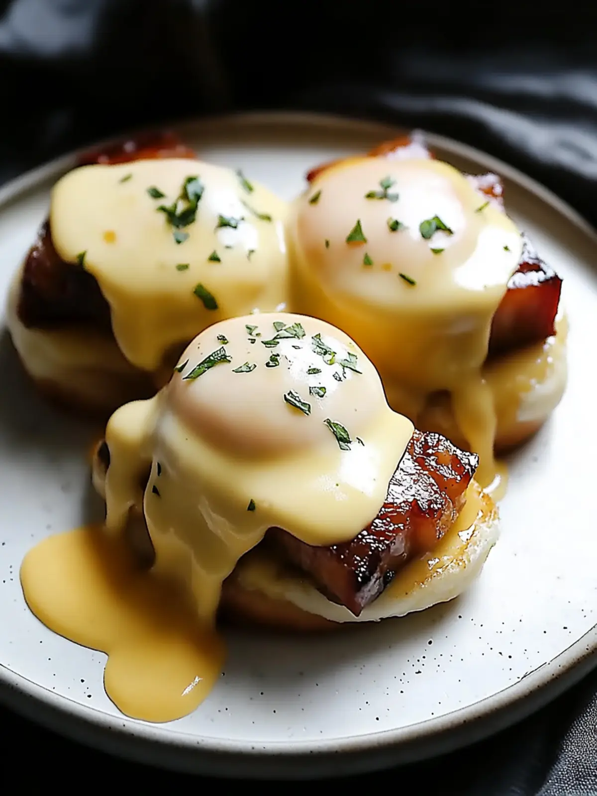 Gourmet Pork Belly Eggs Benedict for a Brunch to Remember 3 Gourmet Pork Belly Eggs Benedict