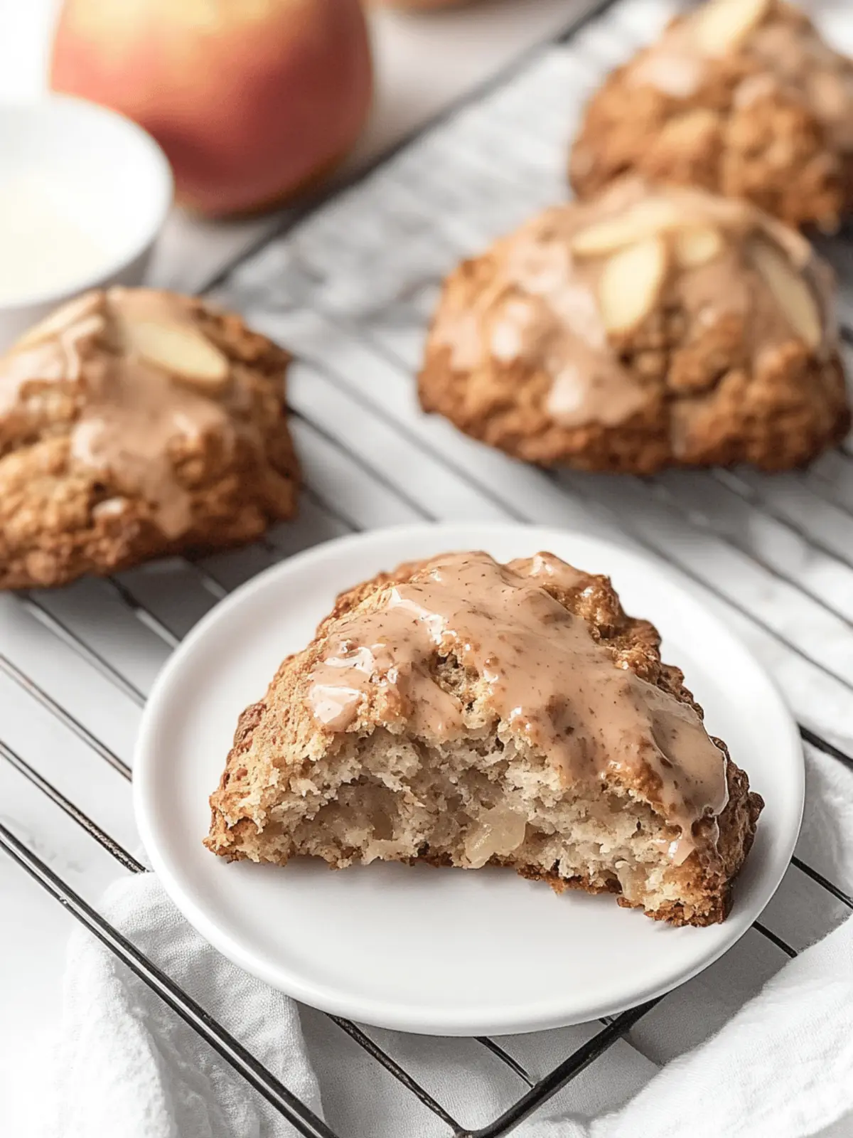 Chai Pear Scones