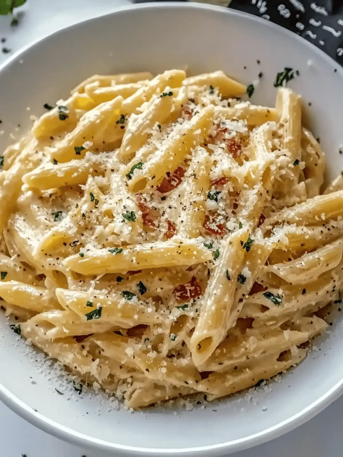 One Pot Creamy Garlic Pasta That's Ready in 10 Minutes 4 One Pot Creamy Garlic Pasta