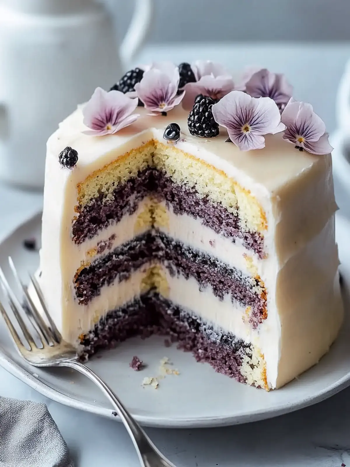 Velvet Earl Grey Layer Cake Recipe