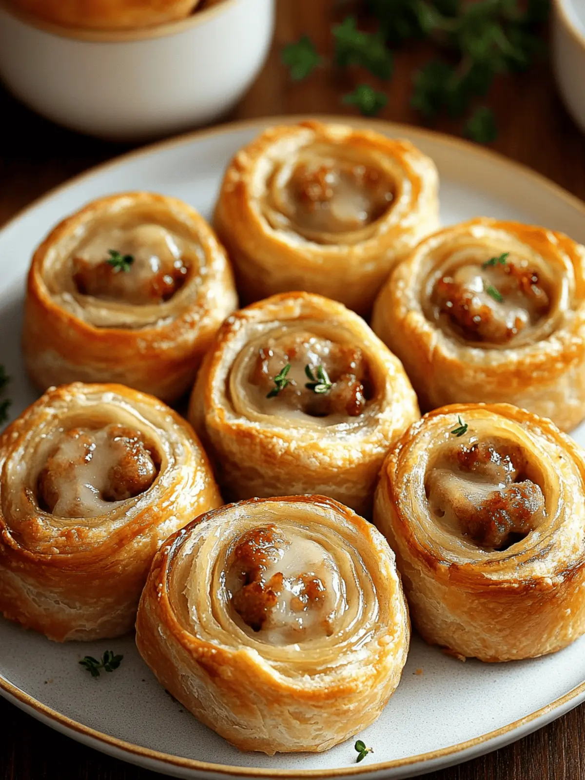 French Onion Sausage Rolls That Will Wow Your Taste Buds 2 French Onion Sausage Rolls