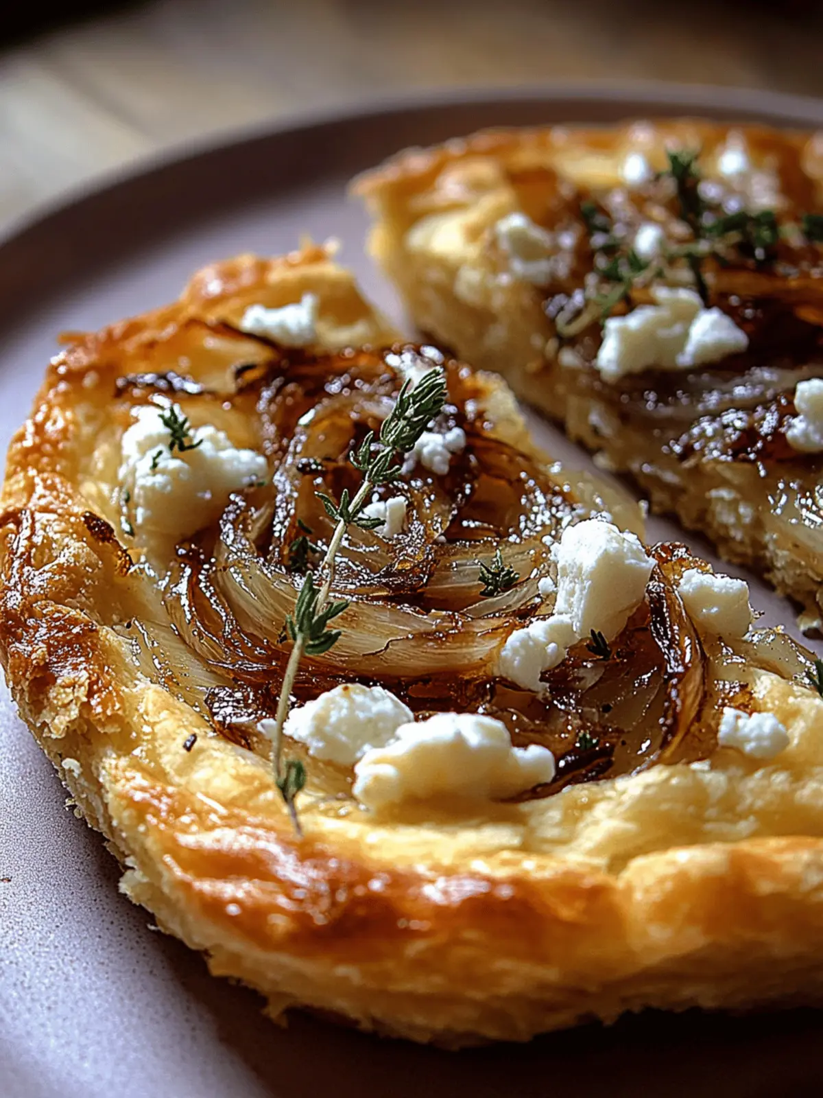 Savor Delicious Caramelized Onion and Goat Cheese Tarts 4 Caramelized Onion and Goat Cheese Tarts