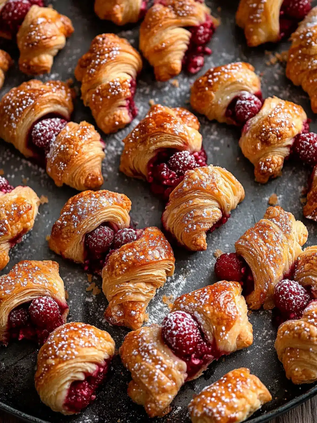Classic Jewish Raspberry Rugelach