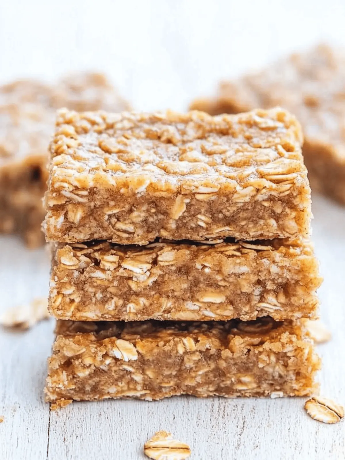 3 Ingredient Apple Oatmeal Bars